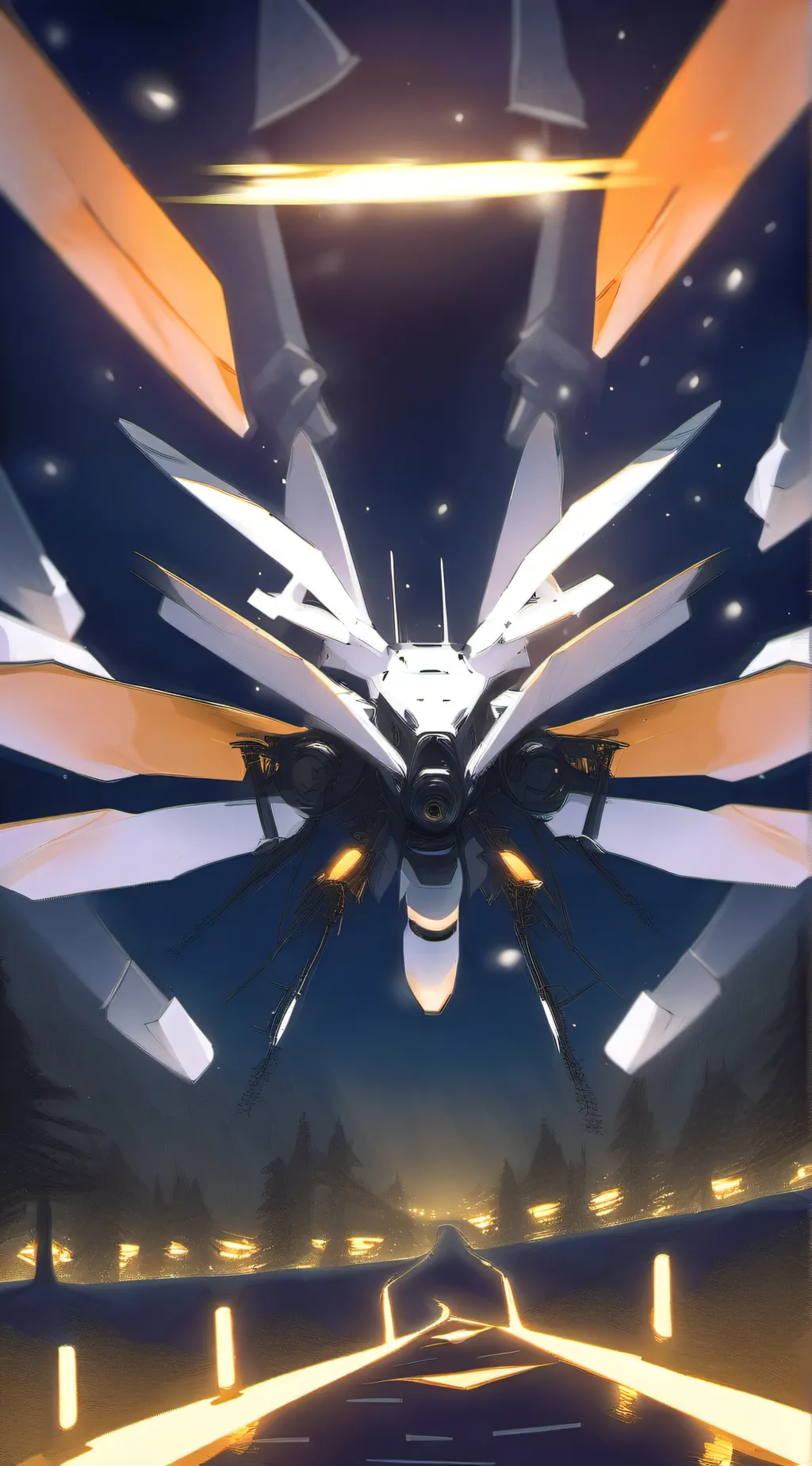 ai character: Md  background