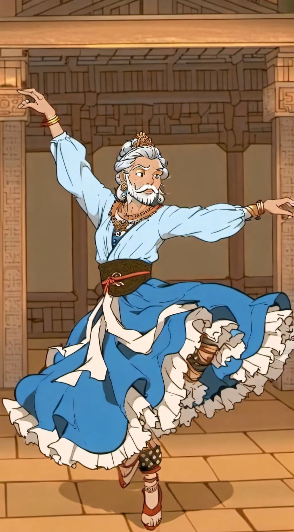 ai character: Tate 2.0 background