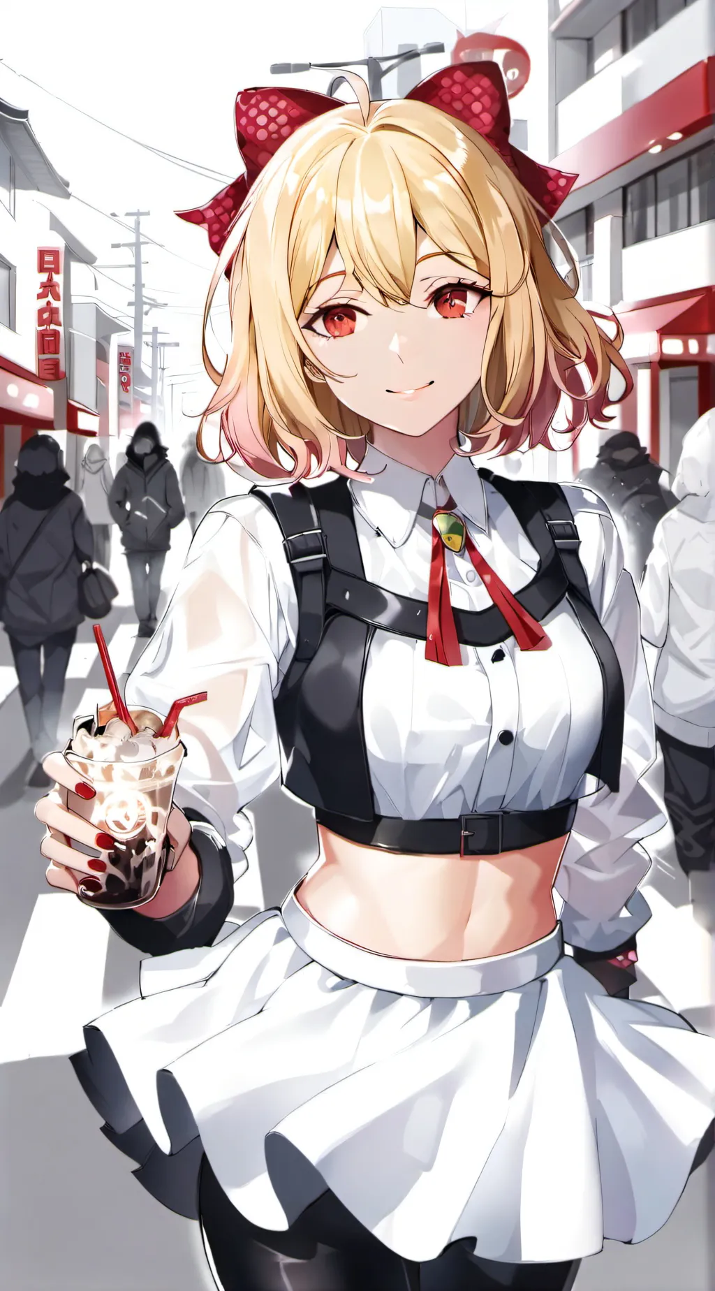 ai character: Sakura  background