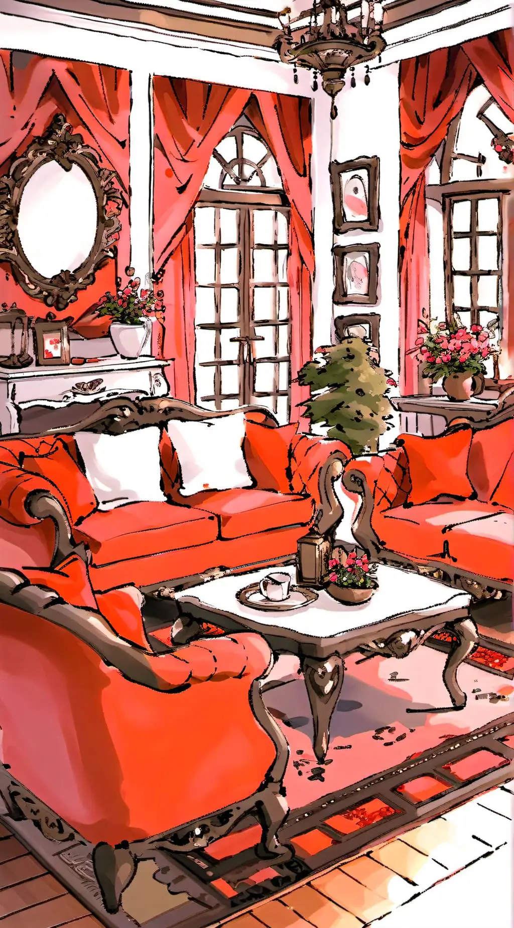 ai character: Past Afton # background