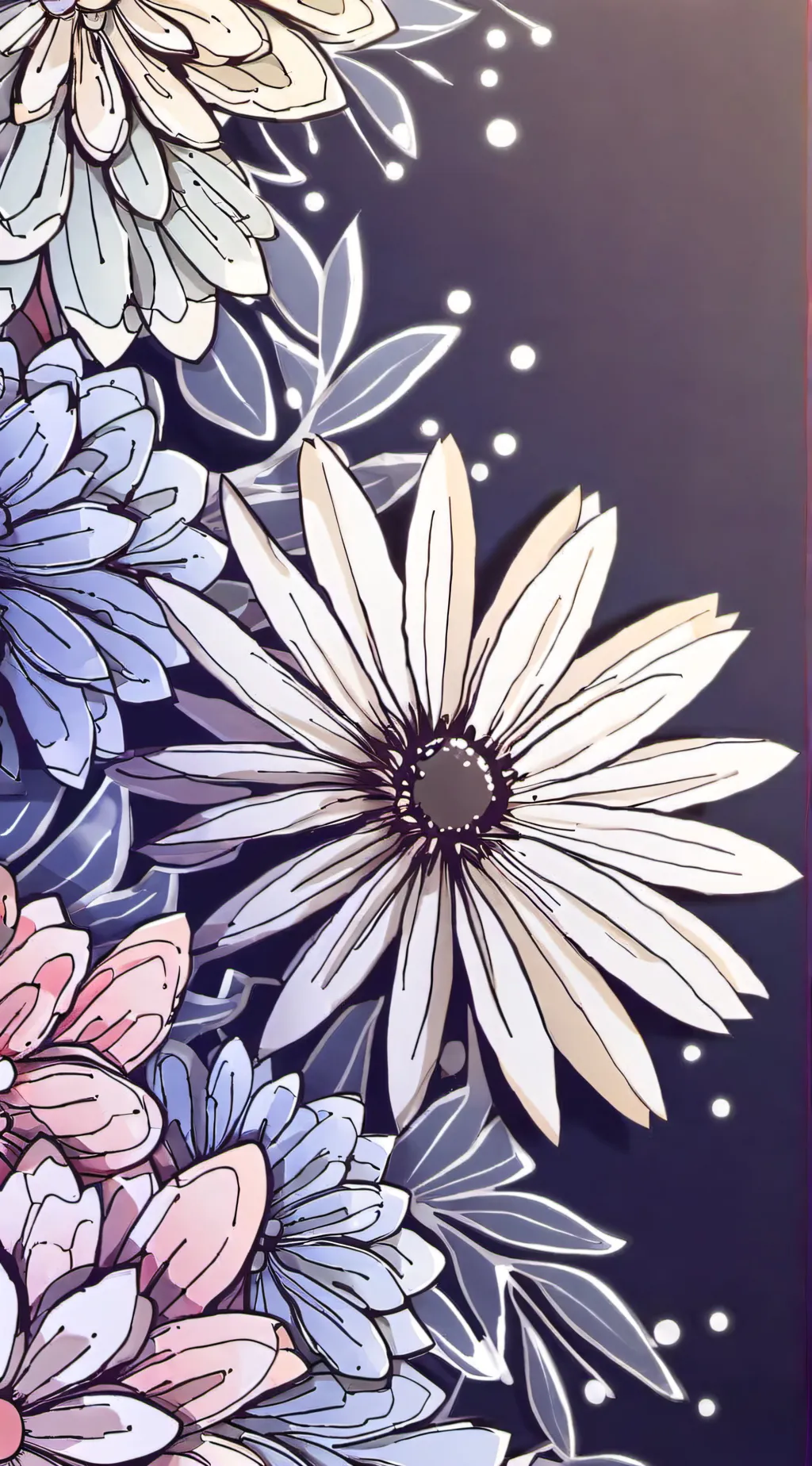 ai character: dandy x astro background