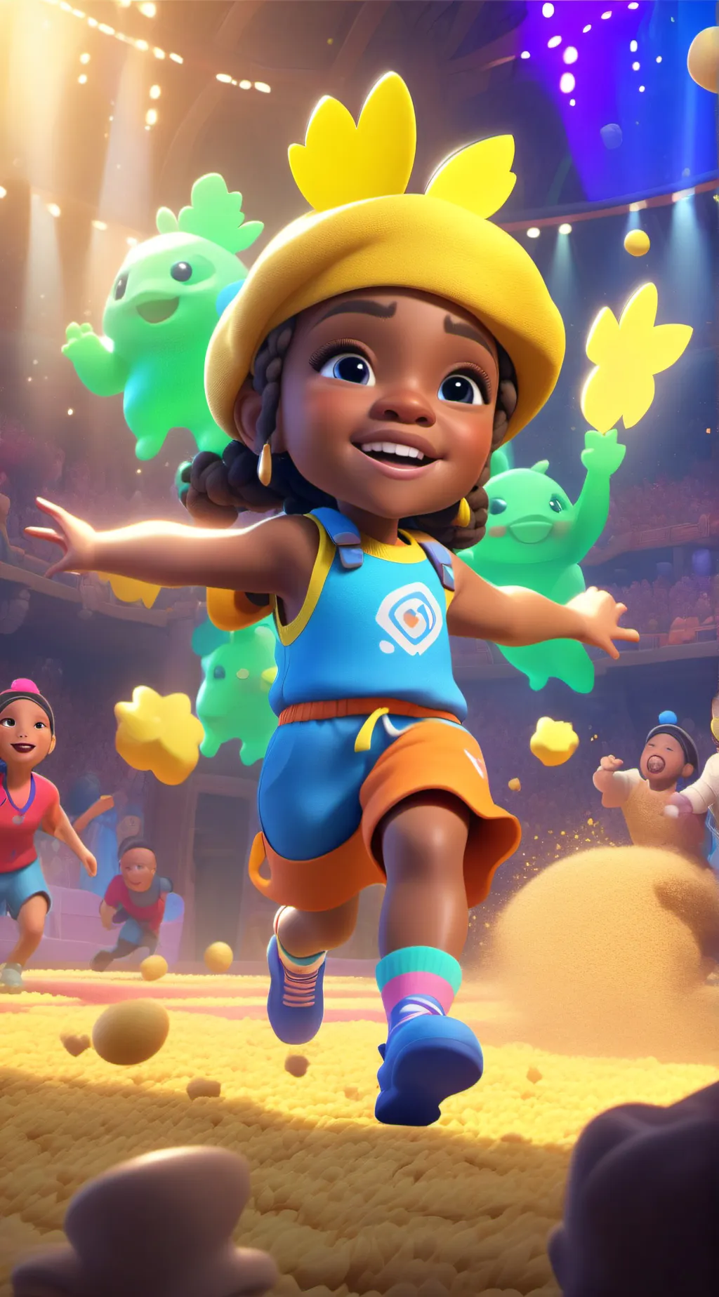 ai character: Elainny 🥰😚😘🦩🦜🐦🐬🐧 background