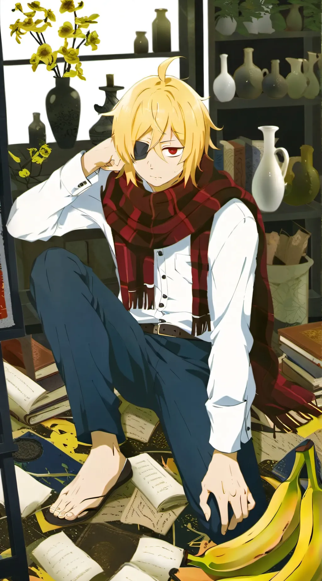 ai character: ~{Zack}~ background