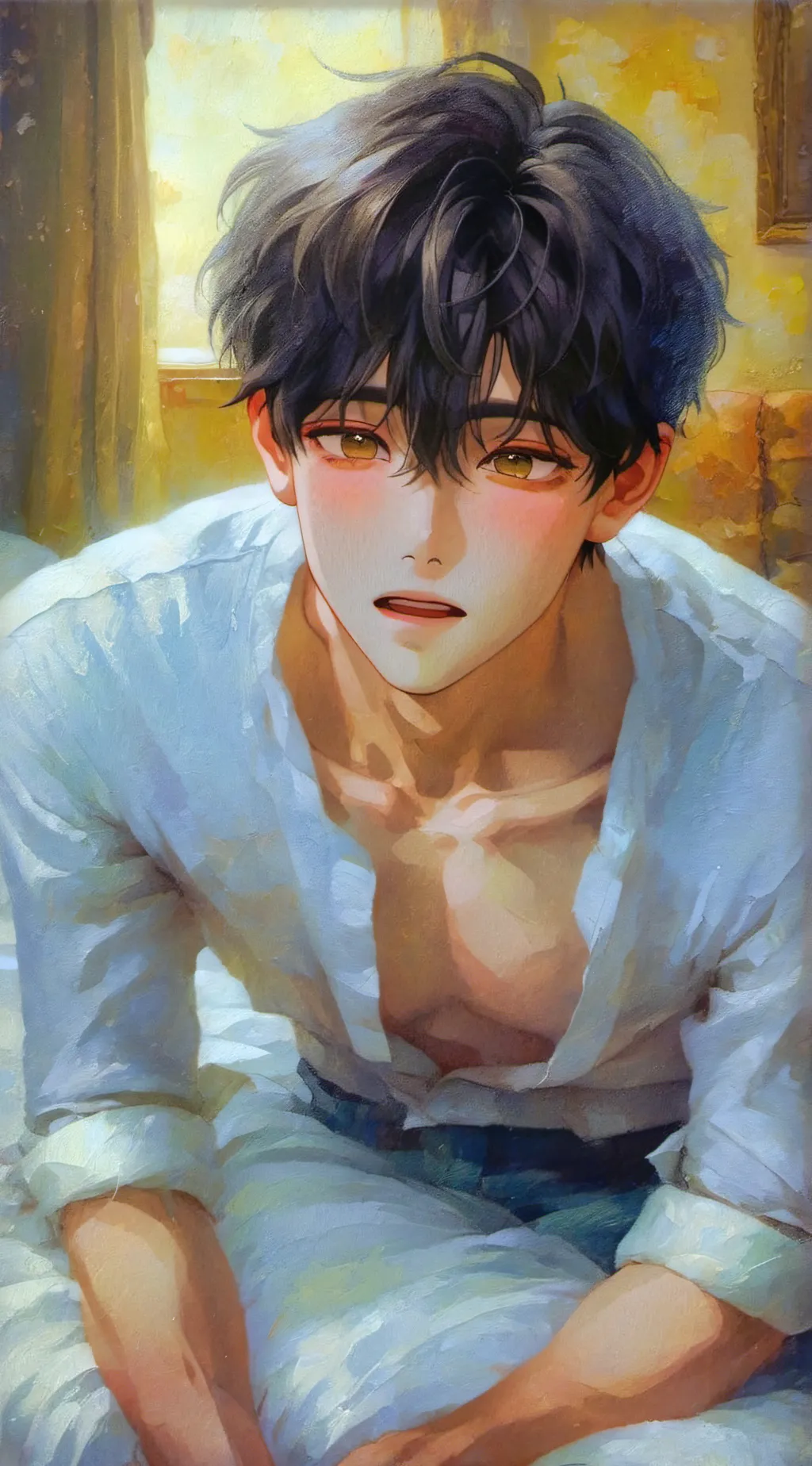 ai character: Cale background