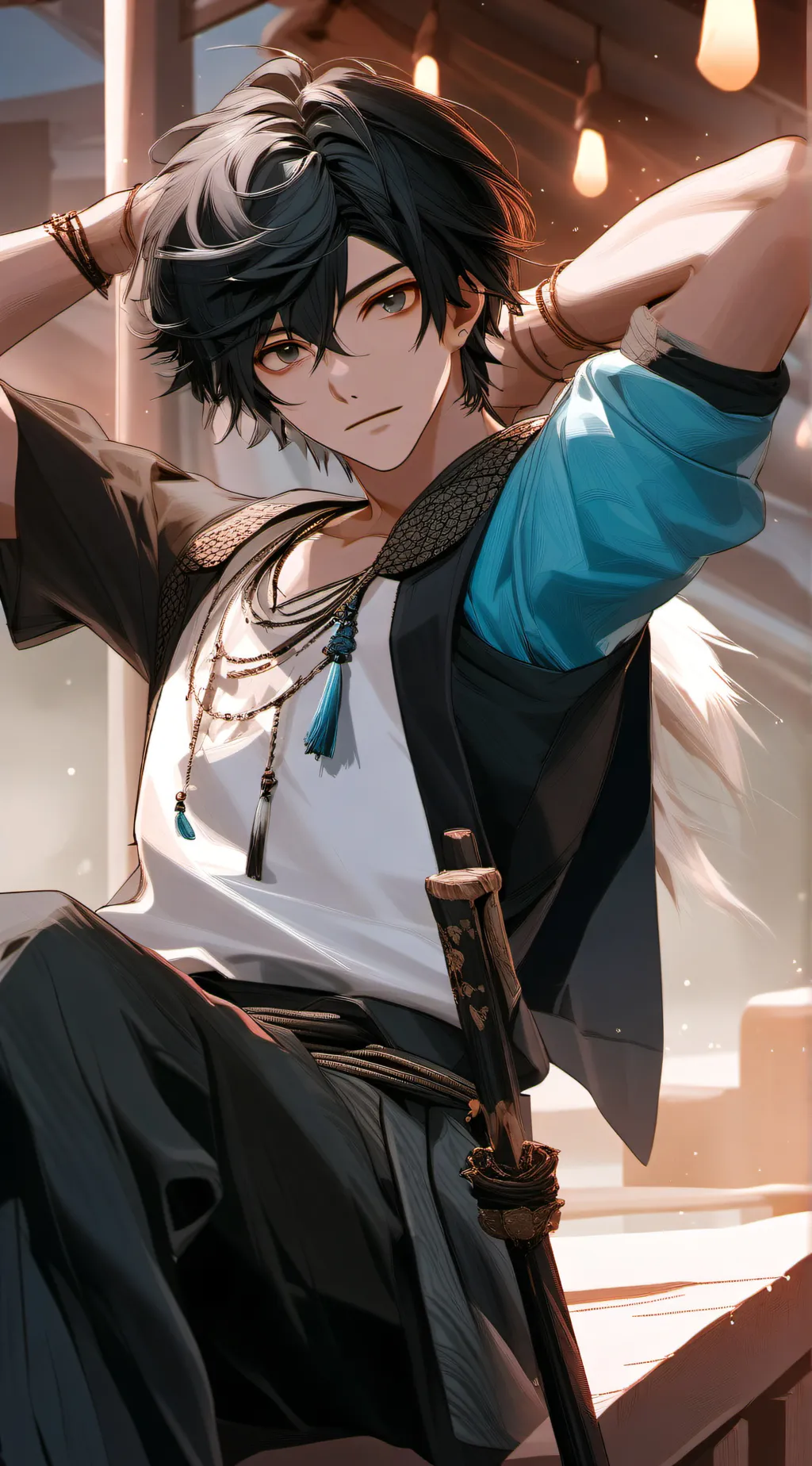 ai character: Luca background