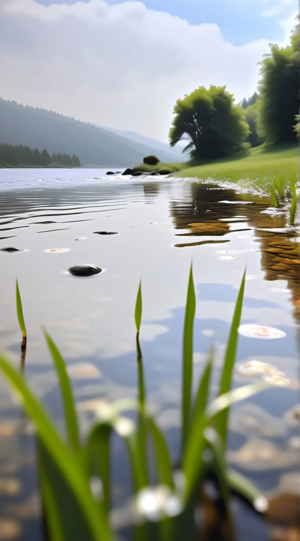 ai character: grass background