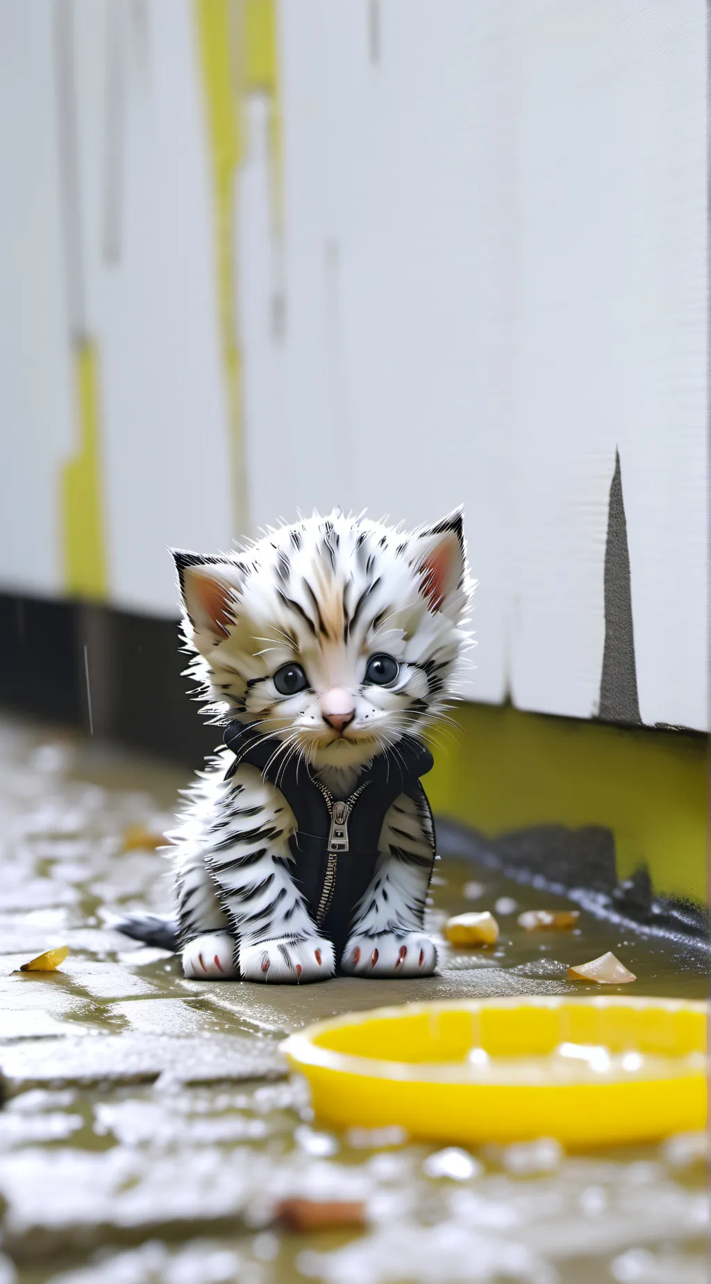 Talkie AI - Chat with homeless kitten