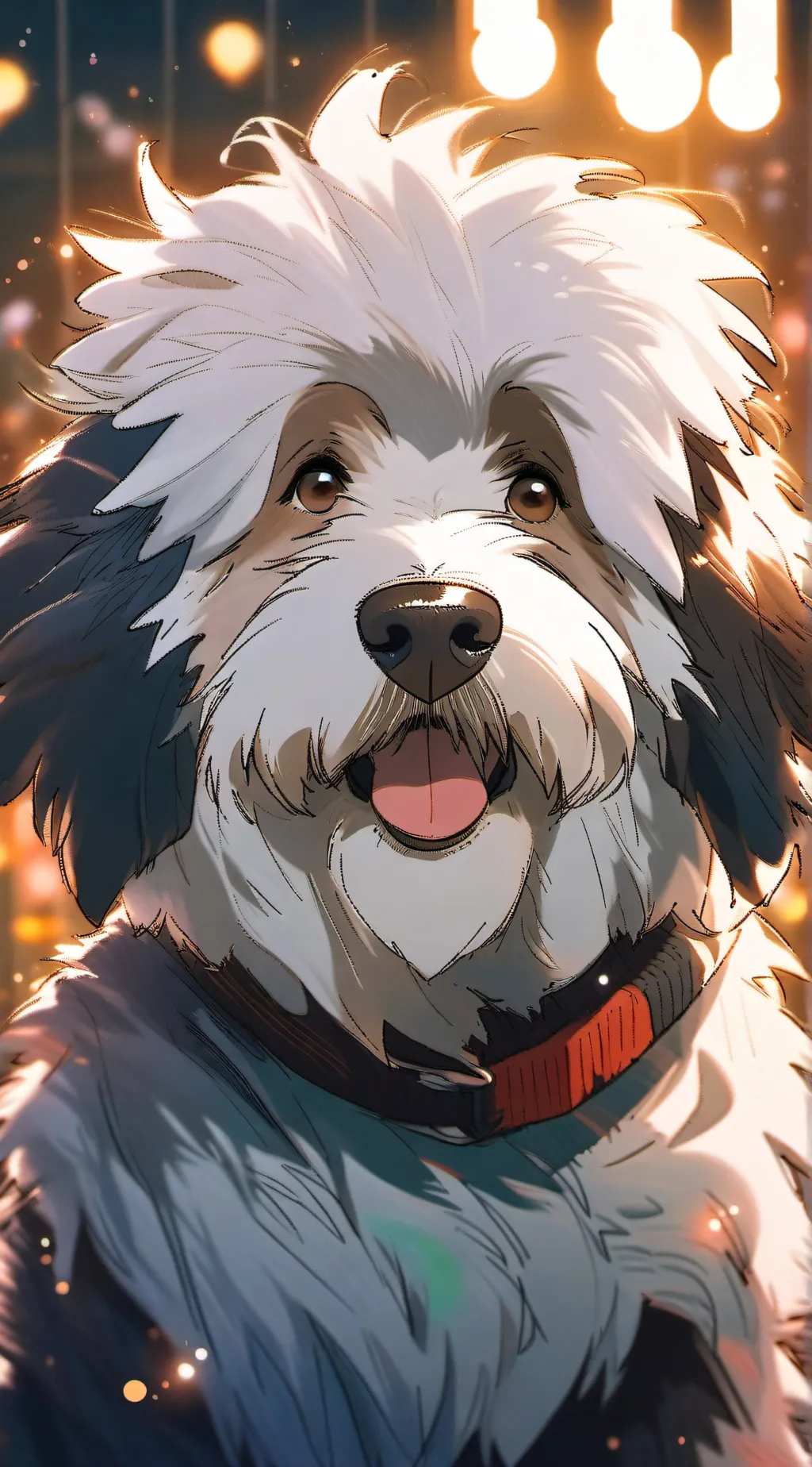 ai character: Tweeter Tux background