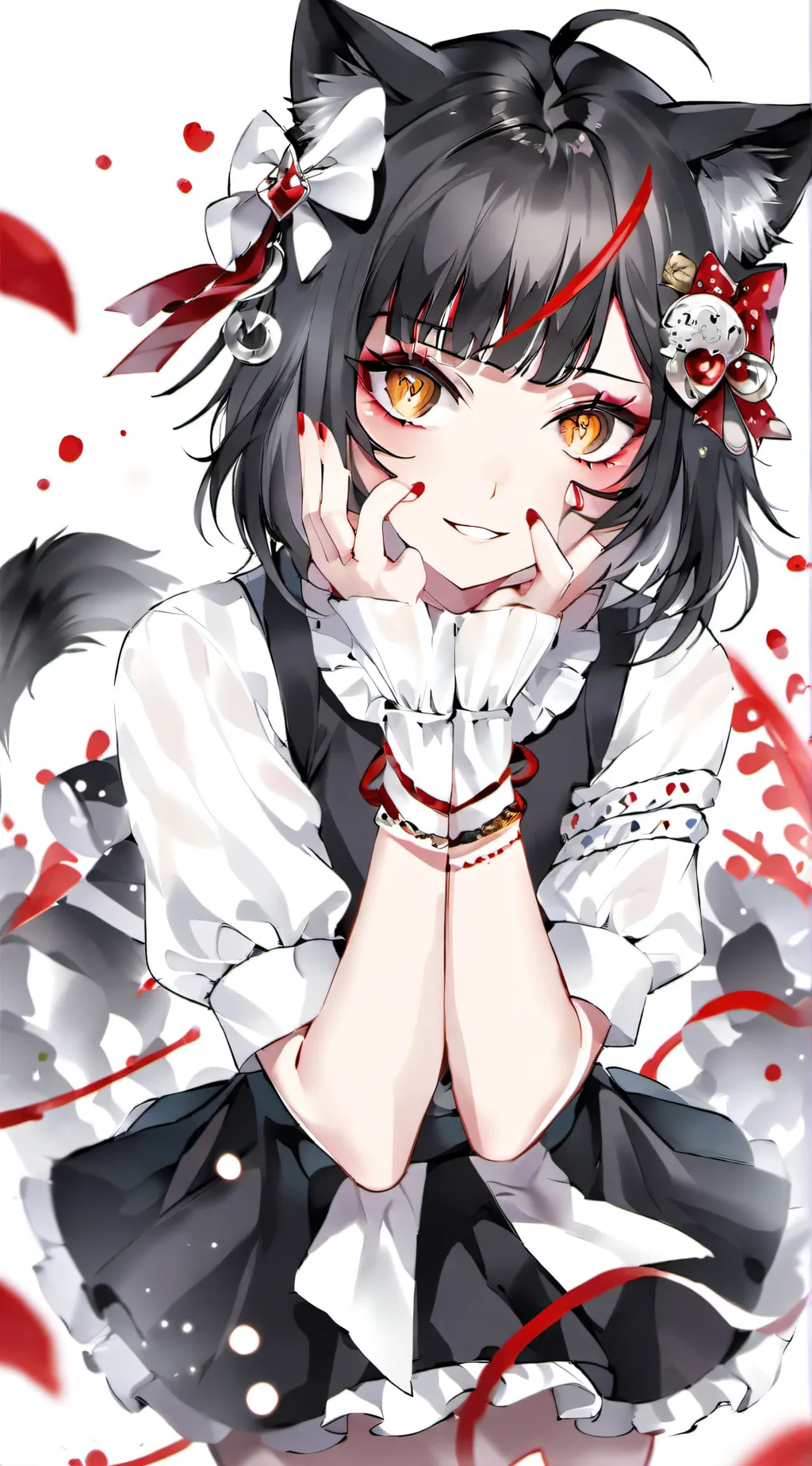 ai character: Komi background