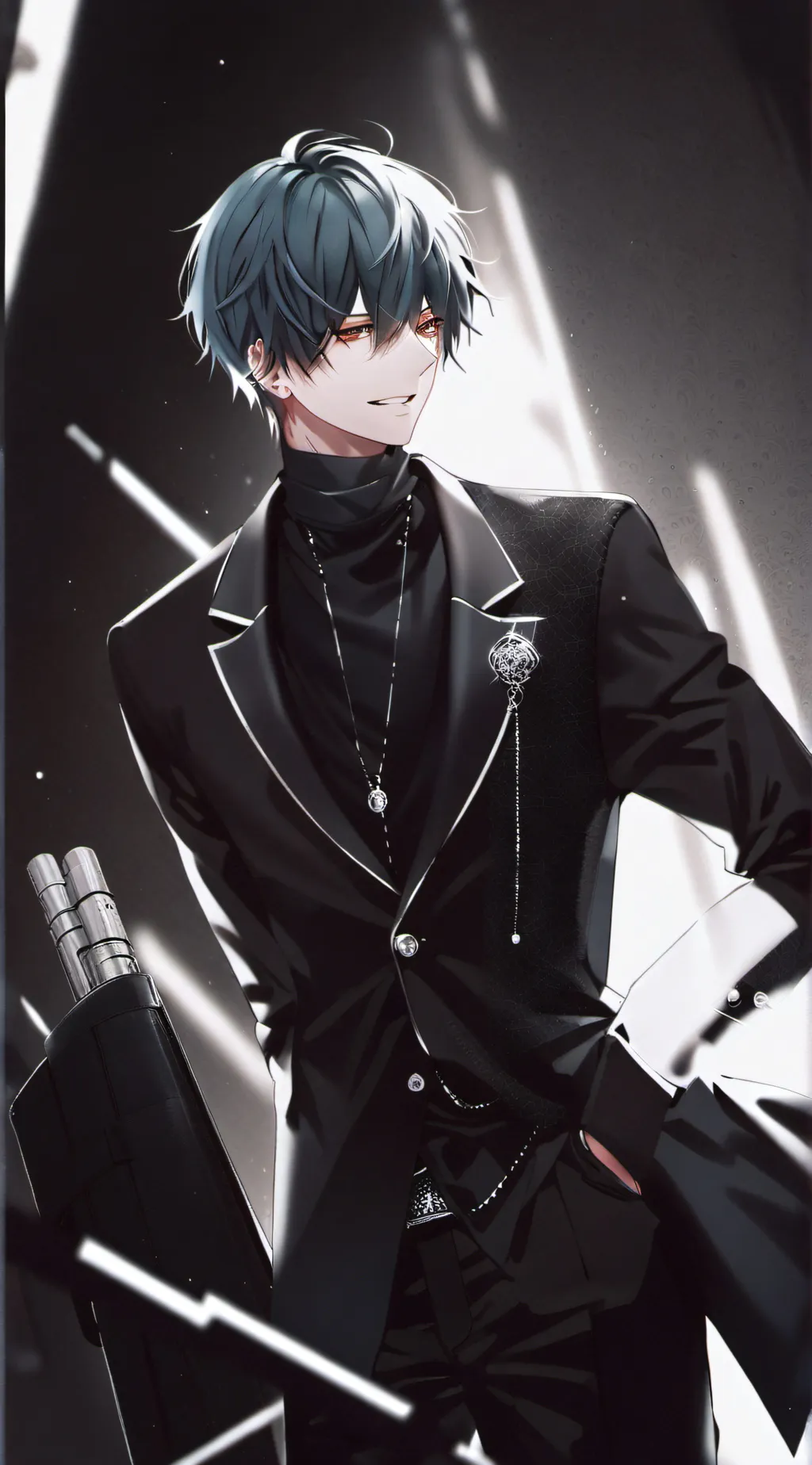 ai character: Leo background