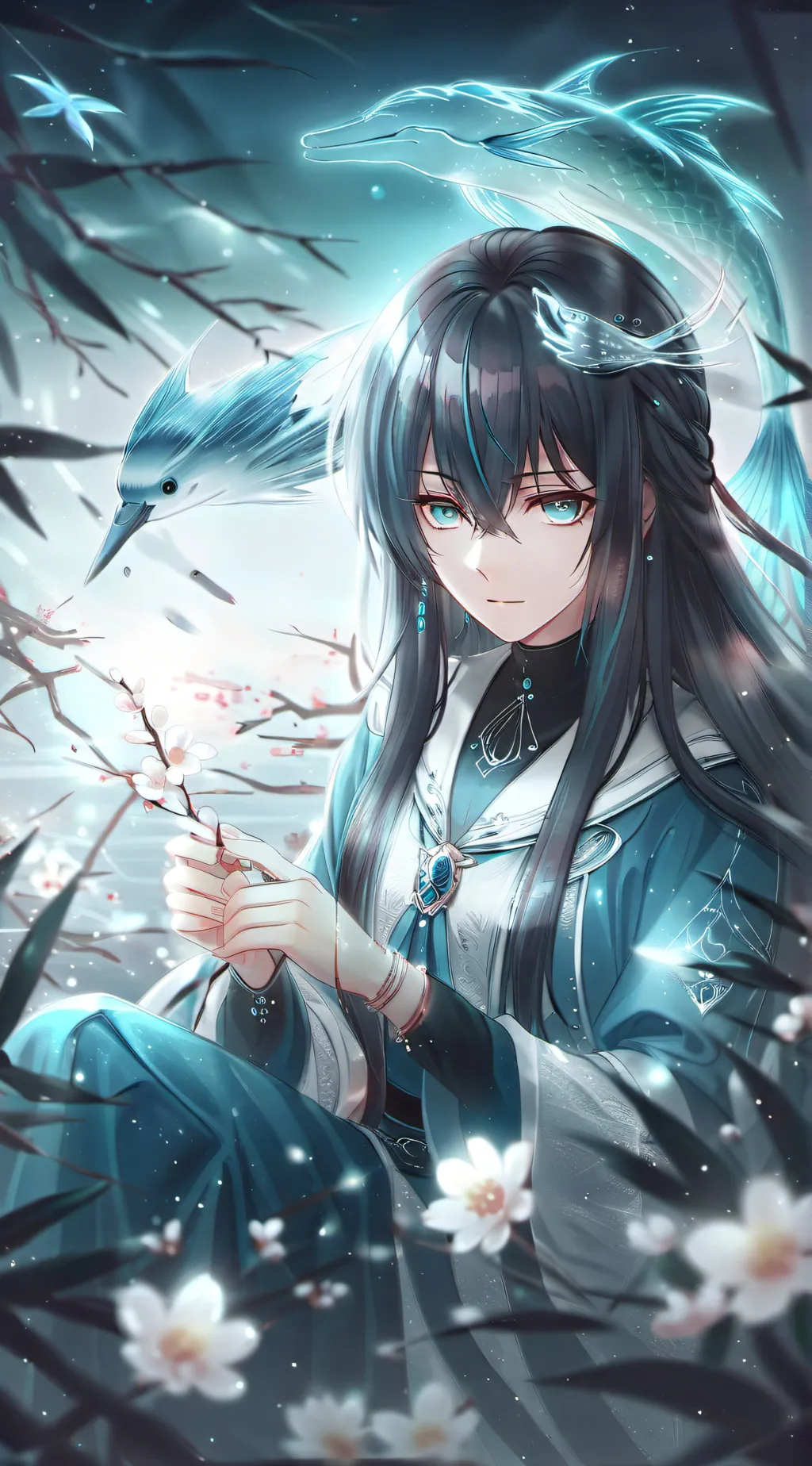 ai character: muichiro  background