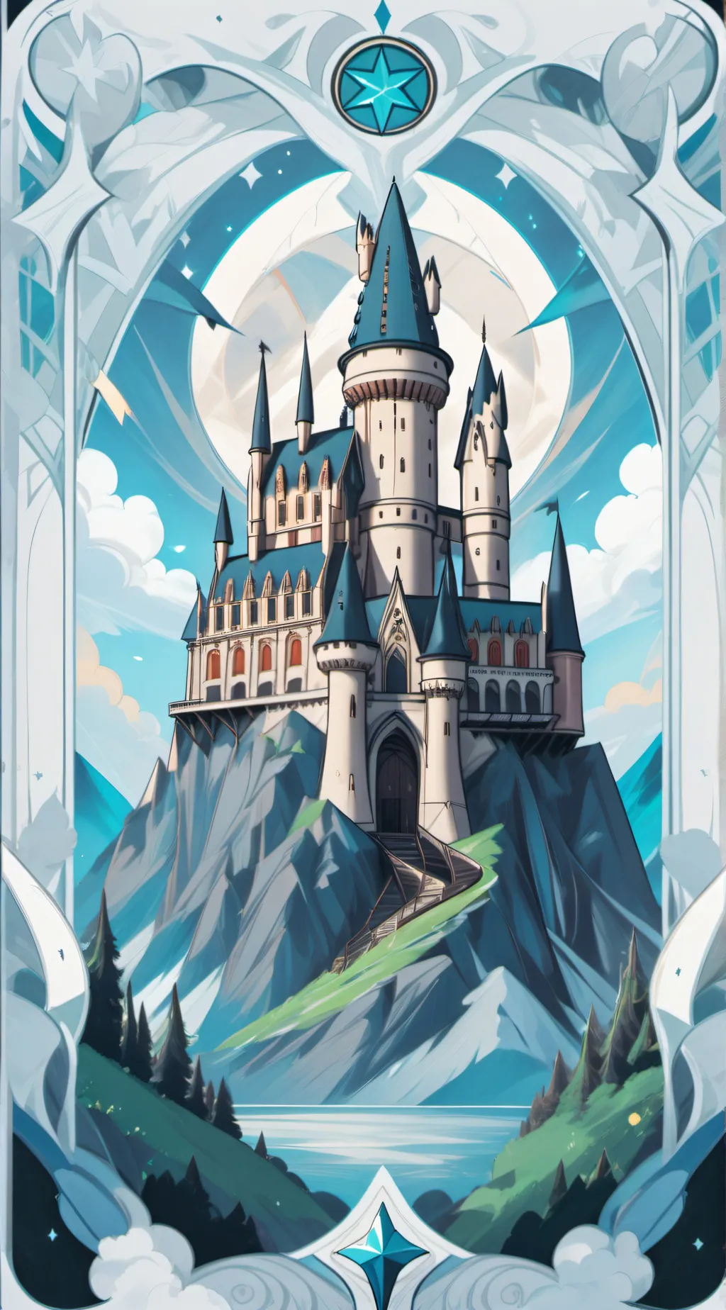 ai character: Hogwarts background