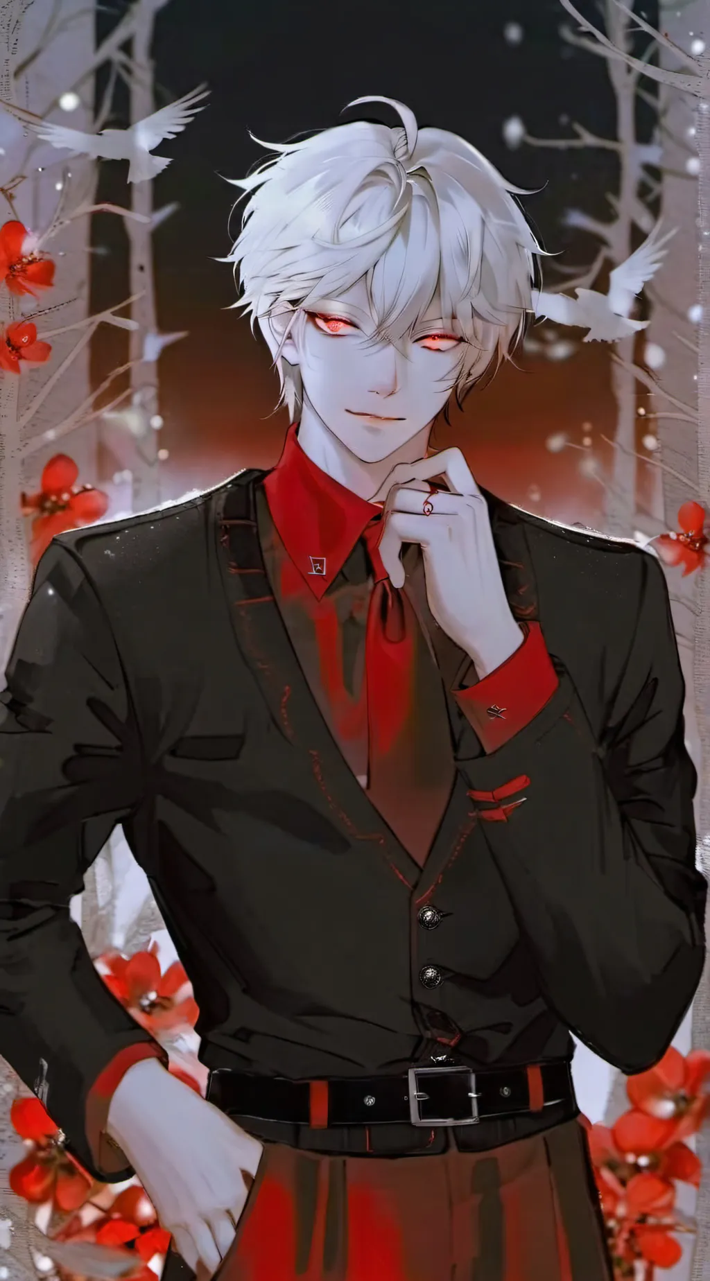 ai character: 🧛 Isaiah🧛 background