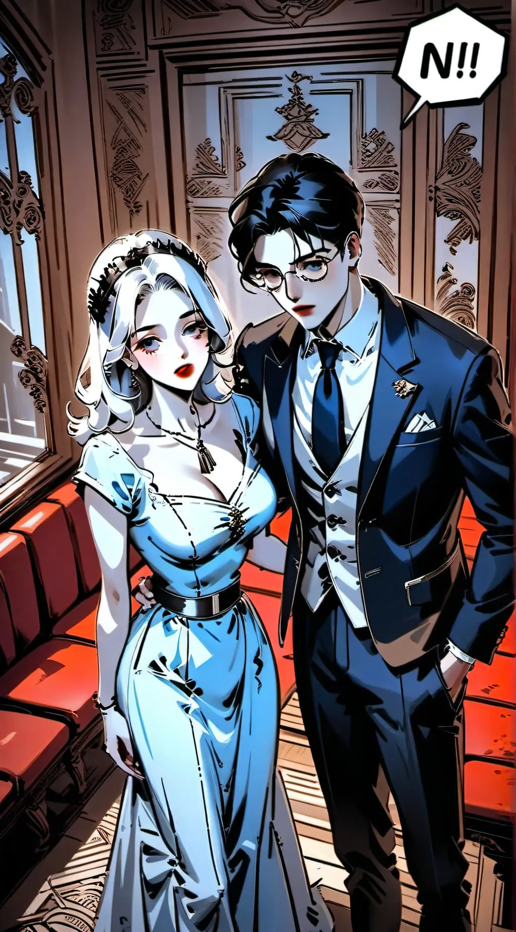 ai character: Girls only no boys background