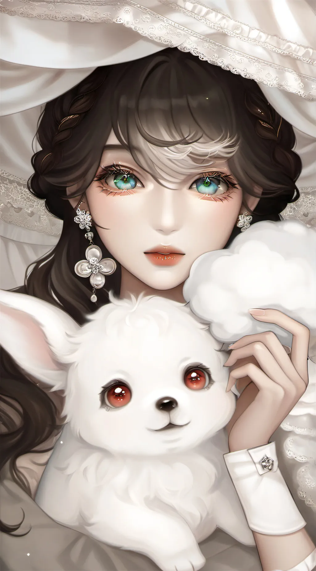 ai character: Elara background