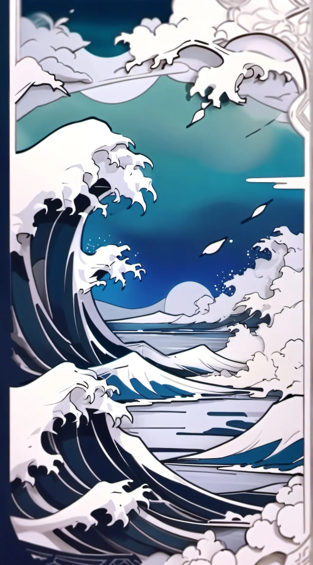 ai character: Astro and dandy  background