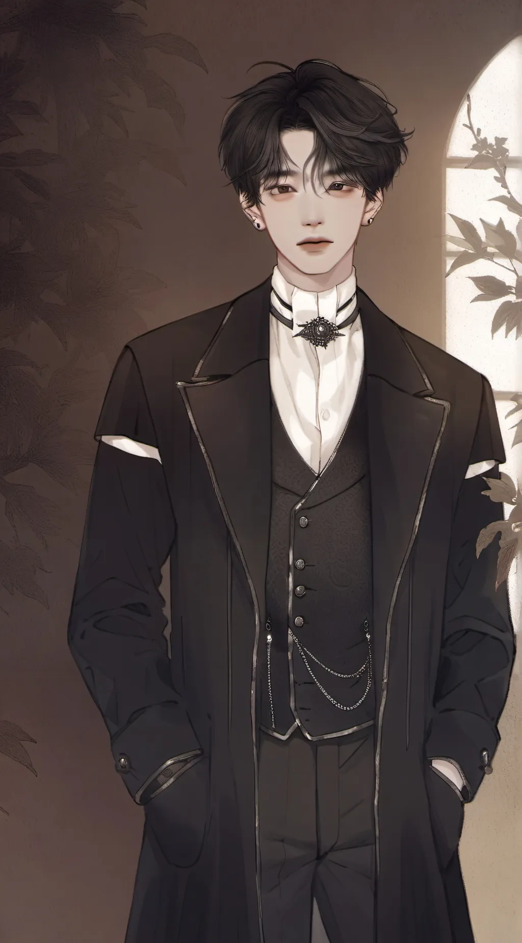 ai character: ENHYPEN background