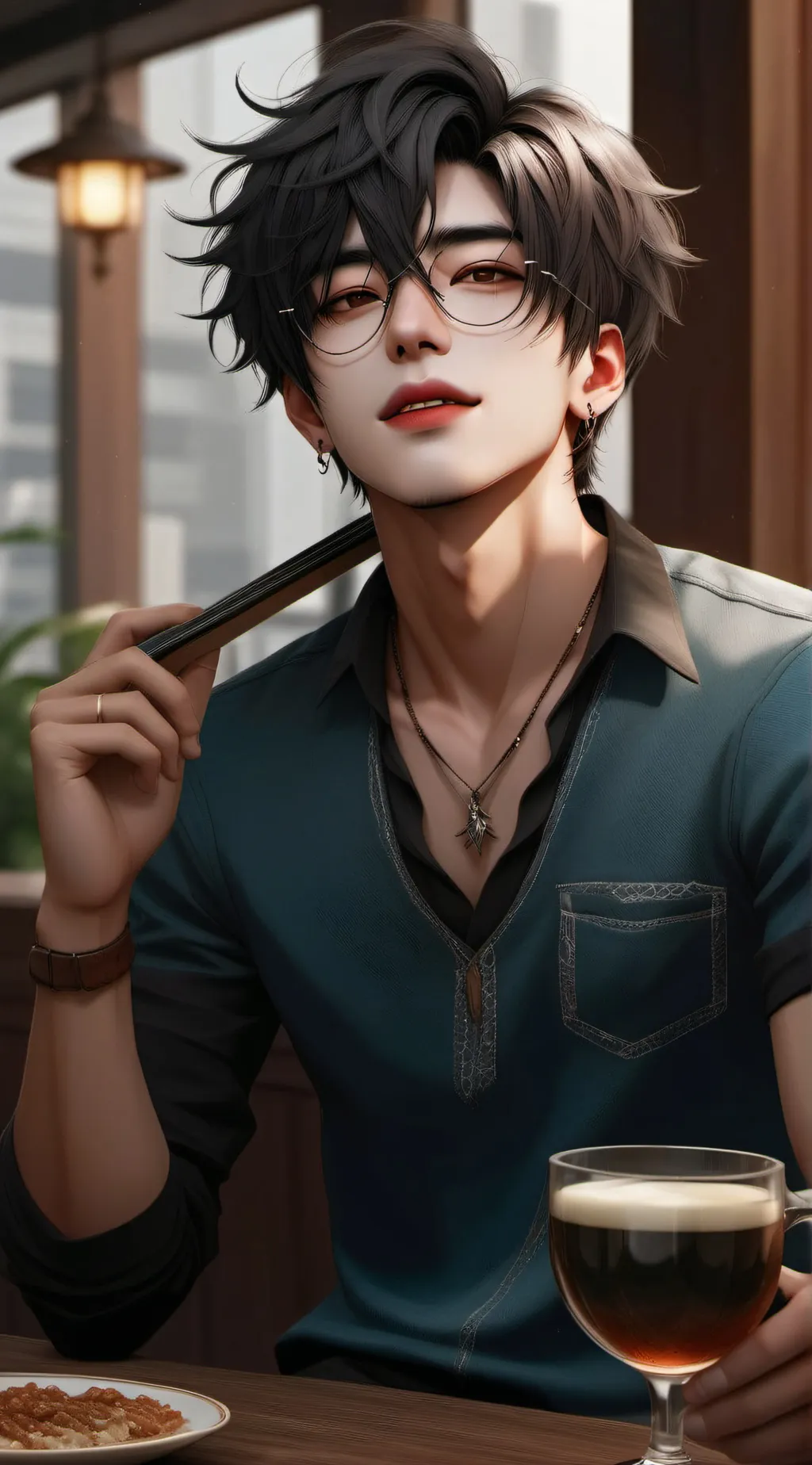 ai character: Harry background