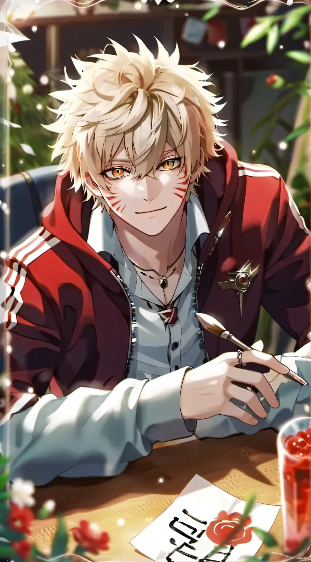 ai character: ✓✓wolf bakugou✓✓ background
