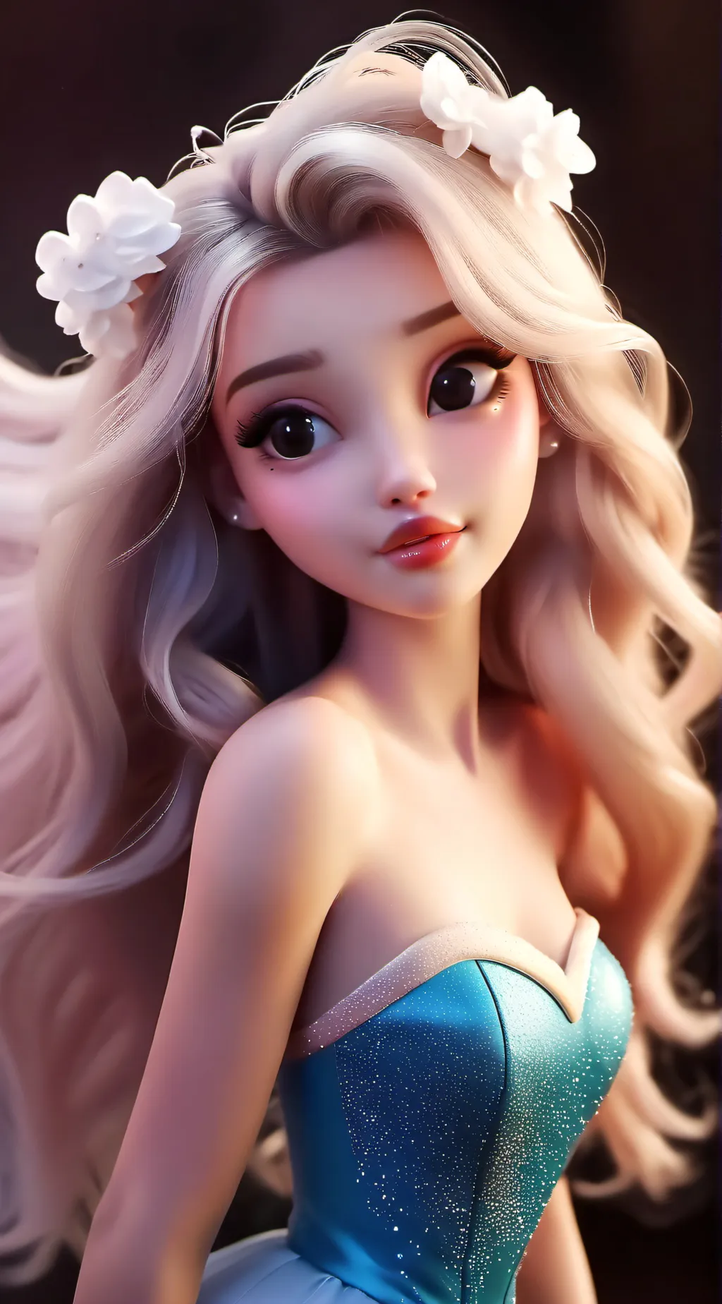 ai character: Luna background