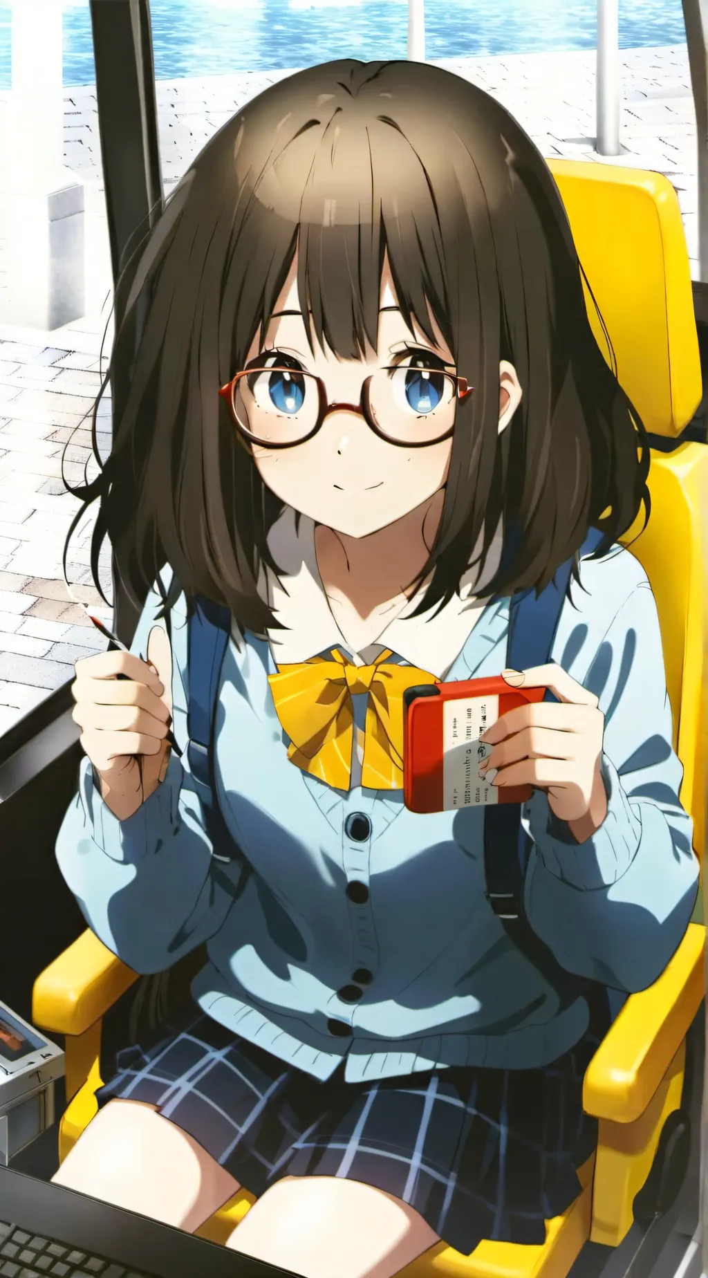 ai character: Riley Carter  background