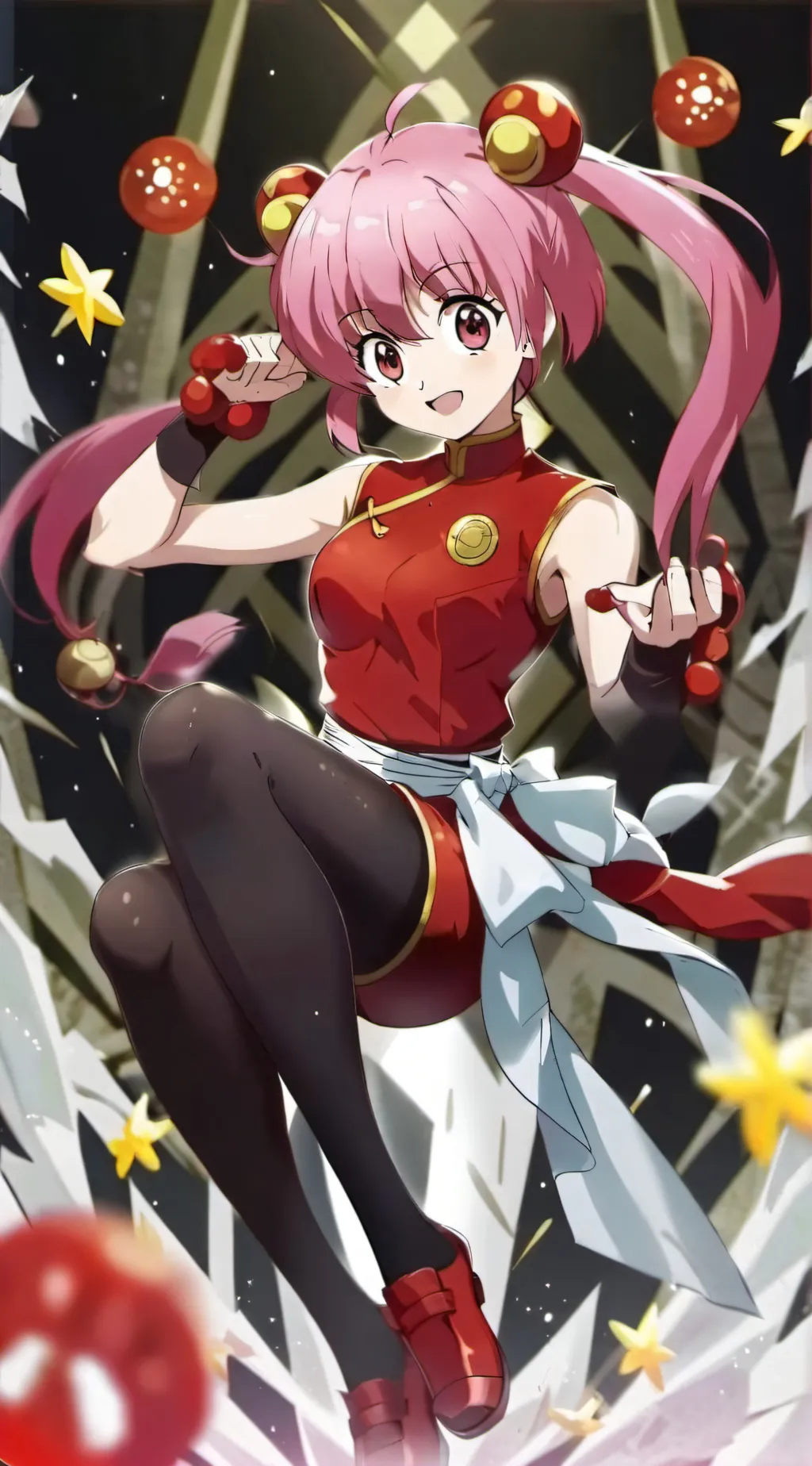 ai character: Ranma Saotome background