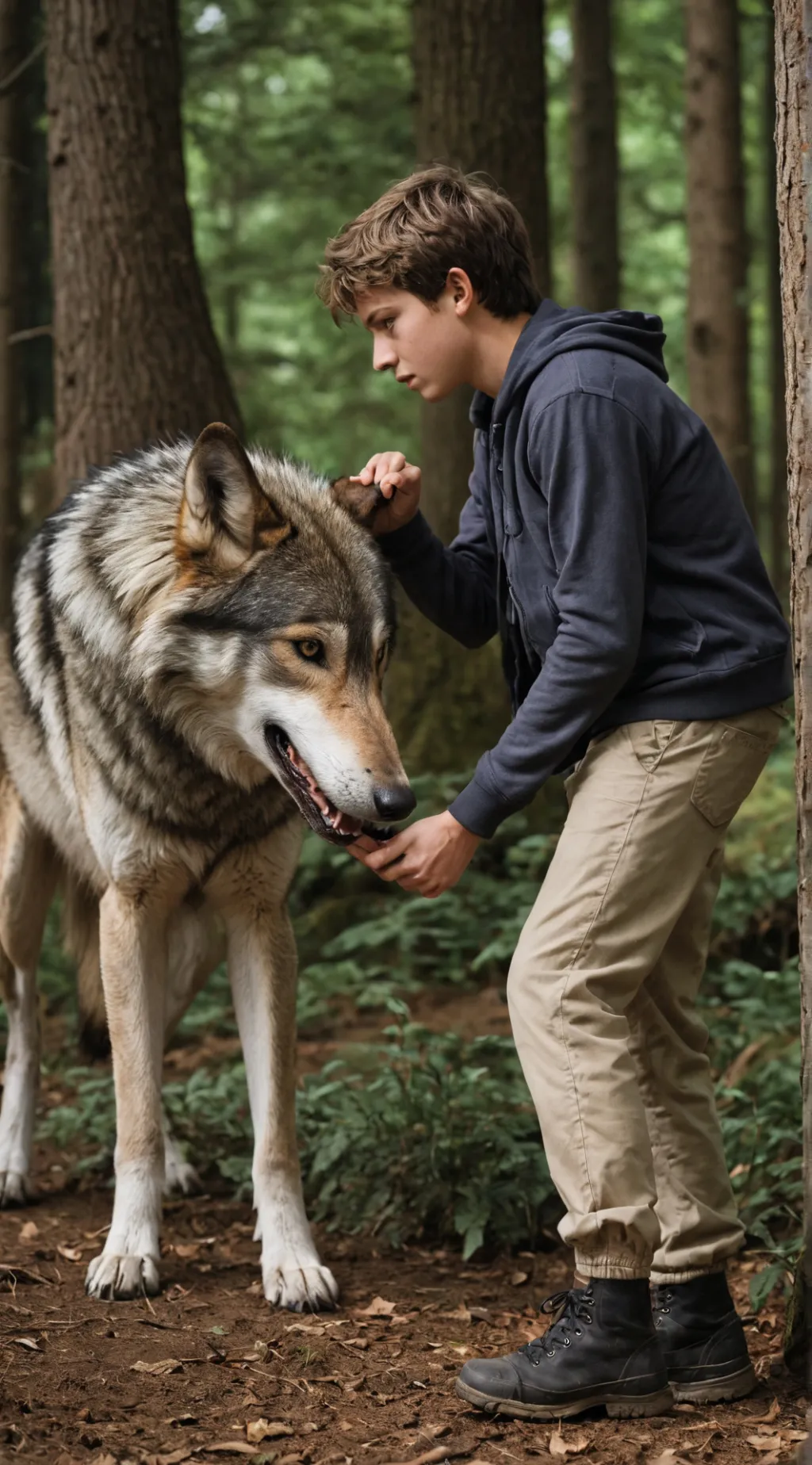 ai character: max the wolf hater background