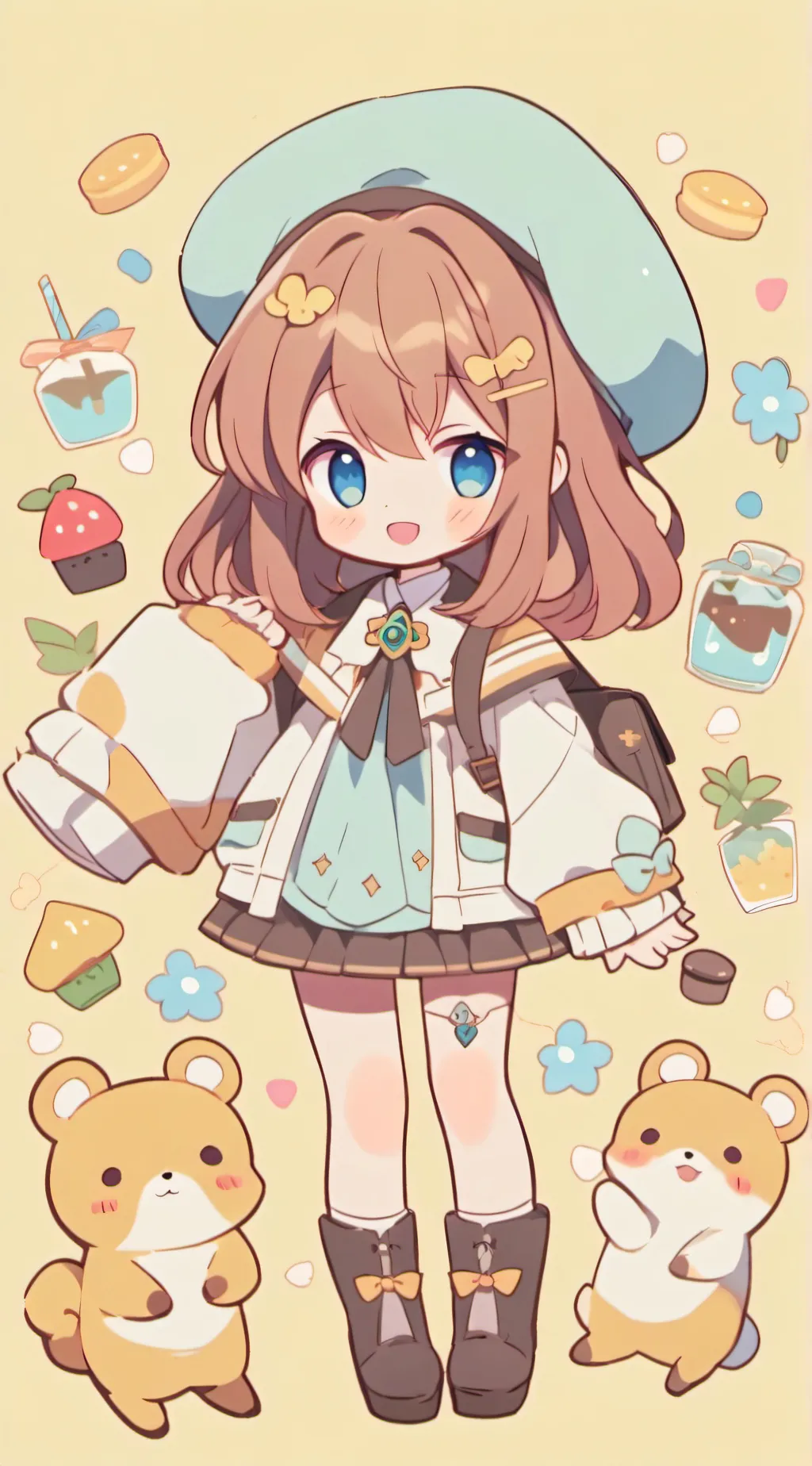 ai character: Roommates background