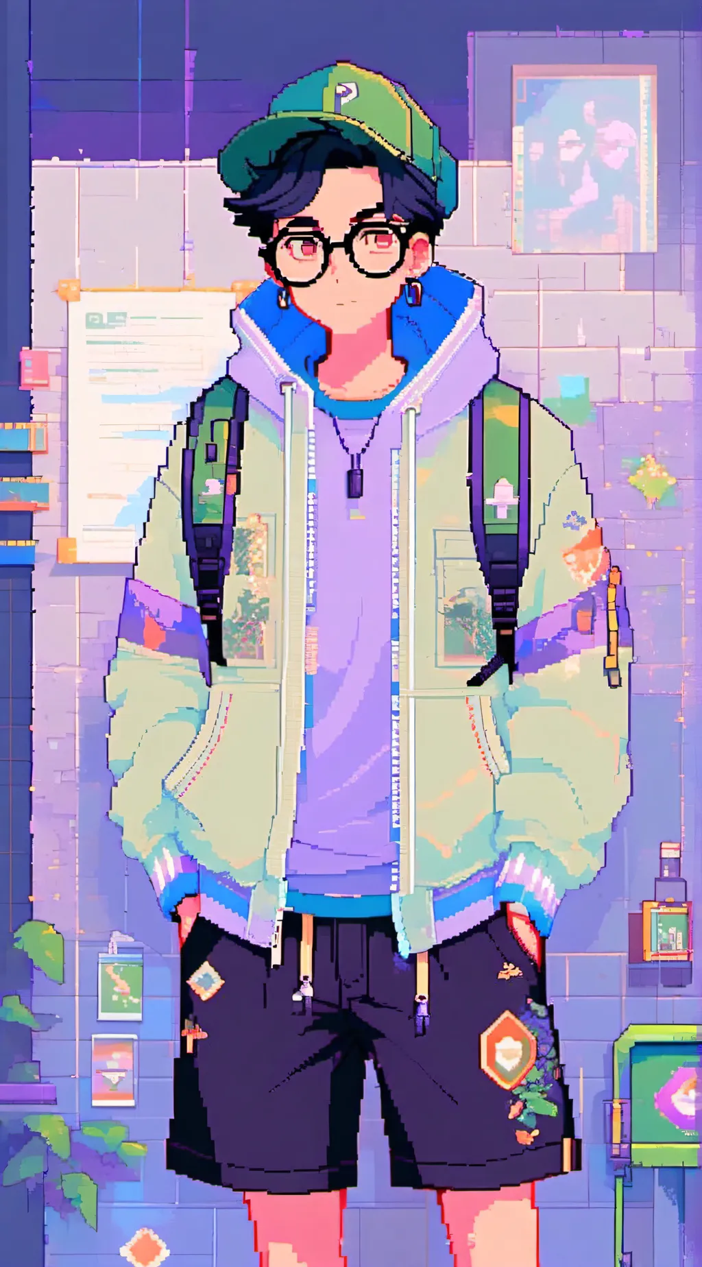 ai character: Buzz background