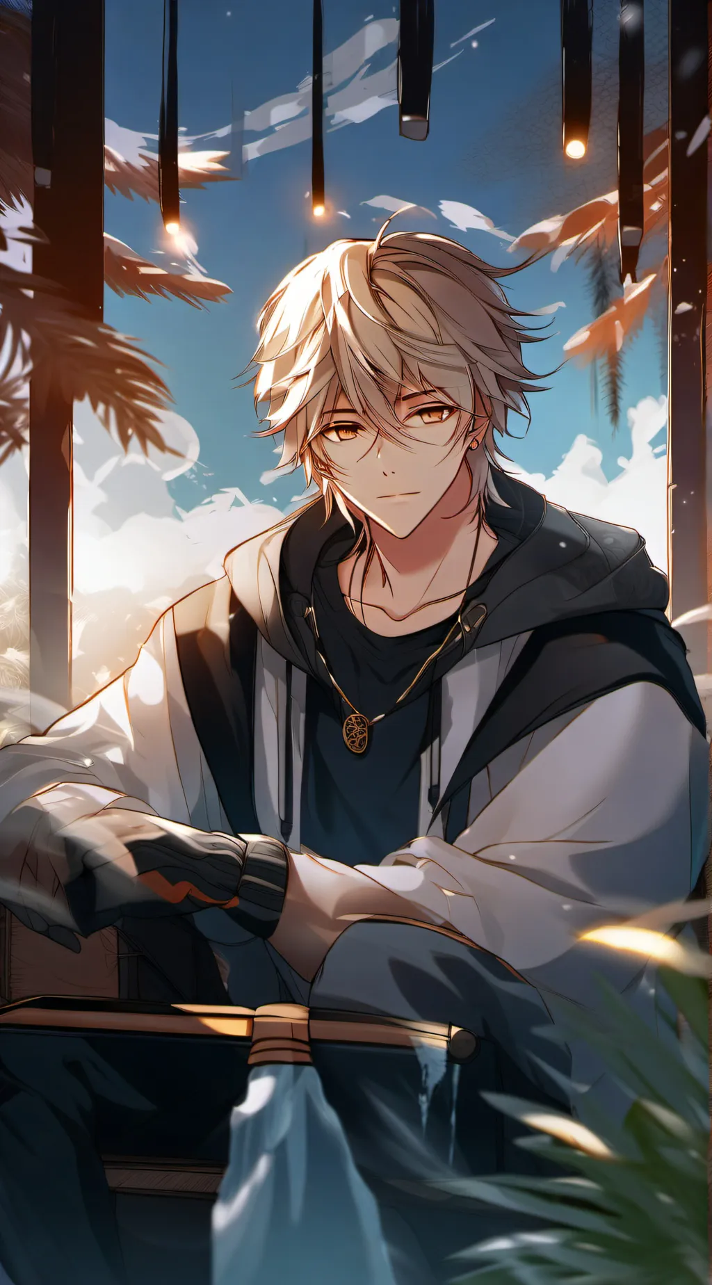 ai character: André  background