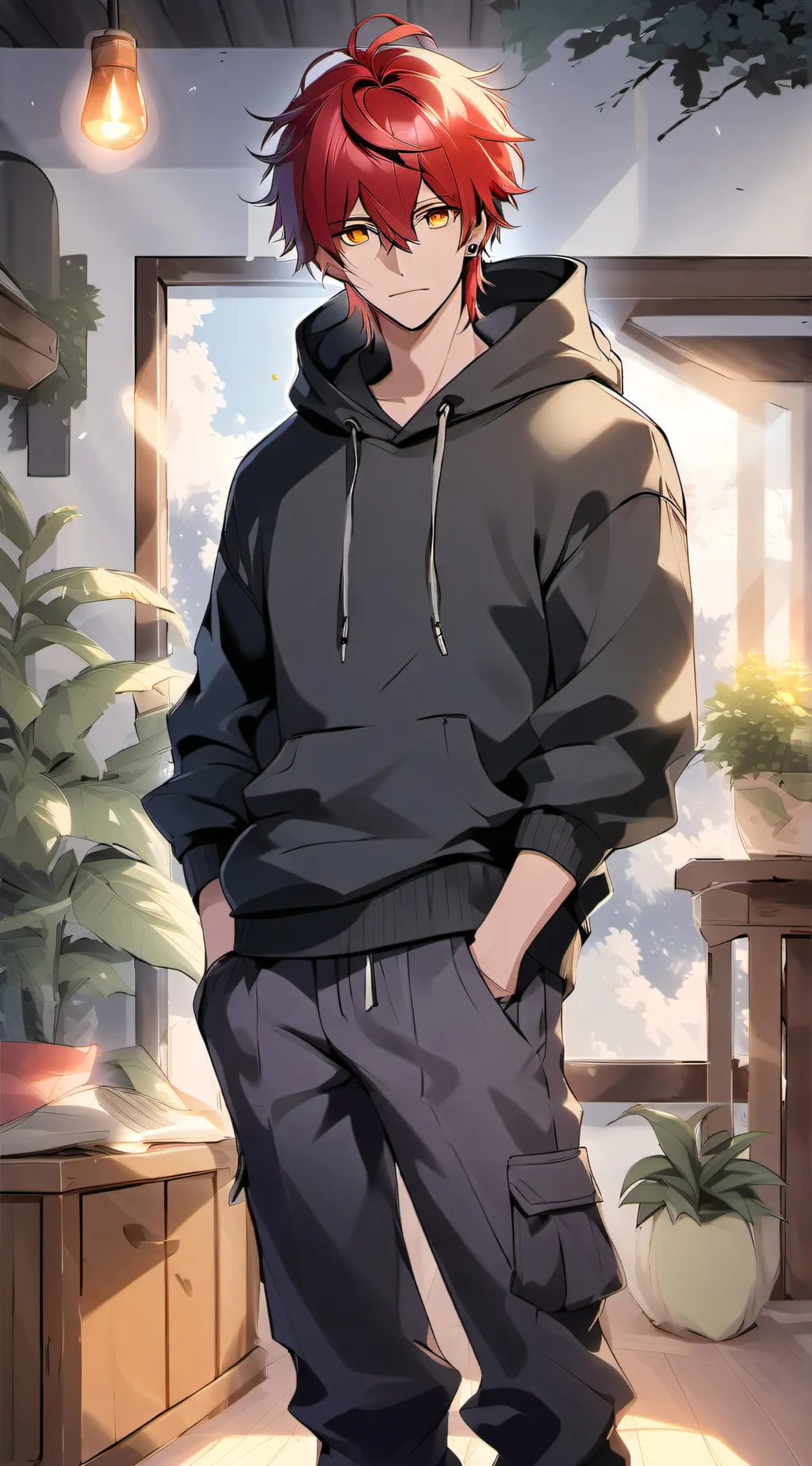 ai character: Josh  background