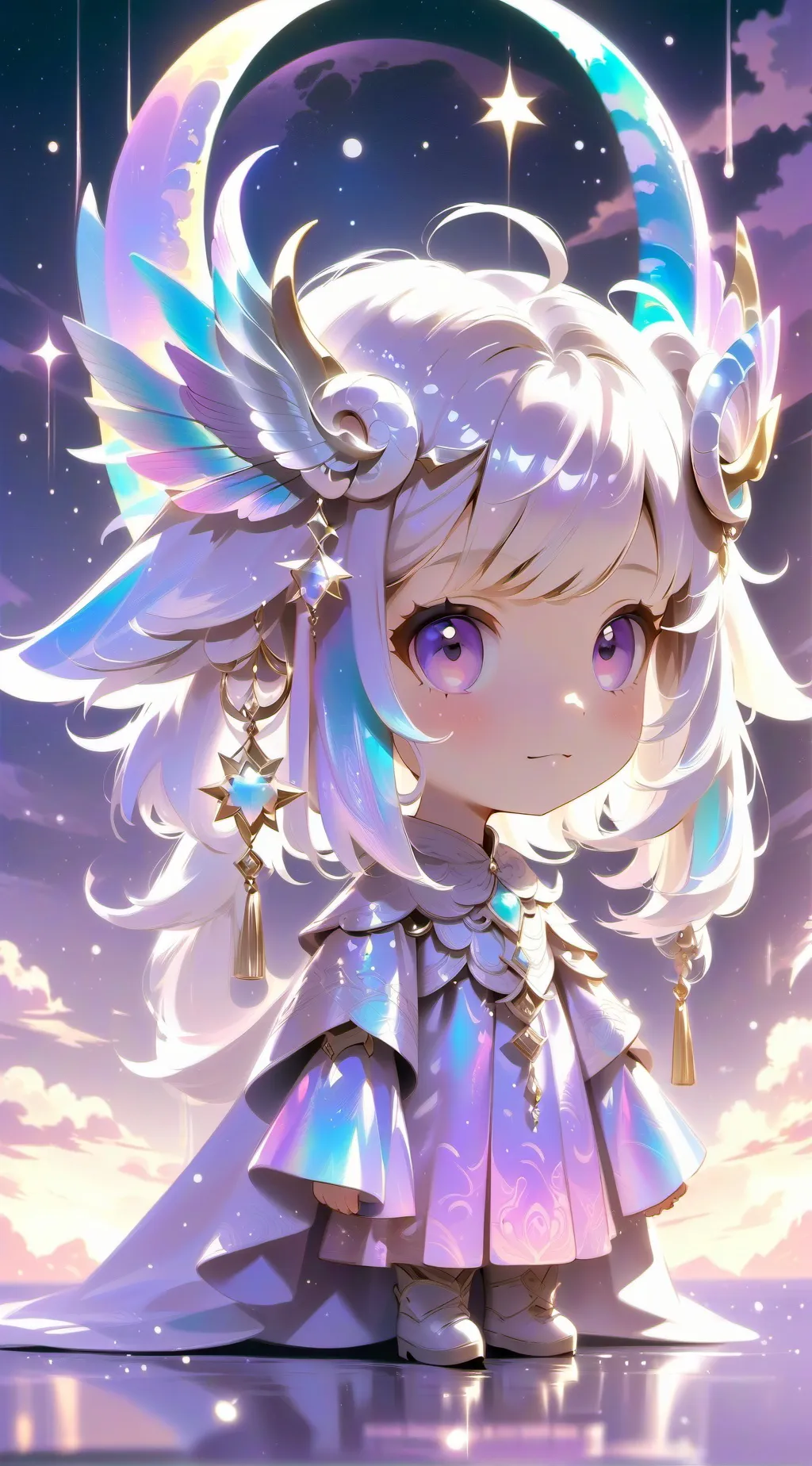 ai character: capricornio  background