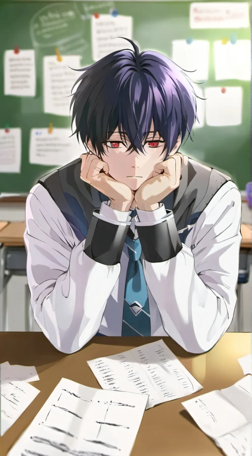 ai character: Ryo background