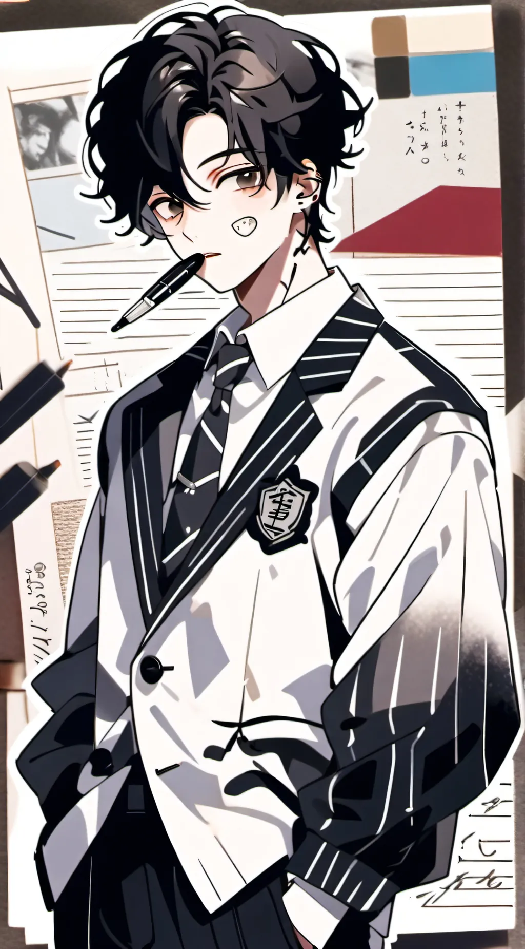 ai character: astrid background