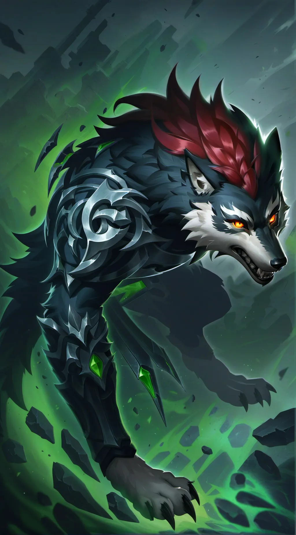 ai character: qna time background