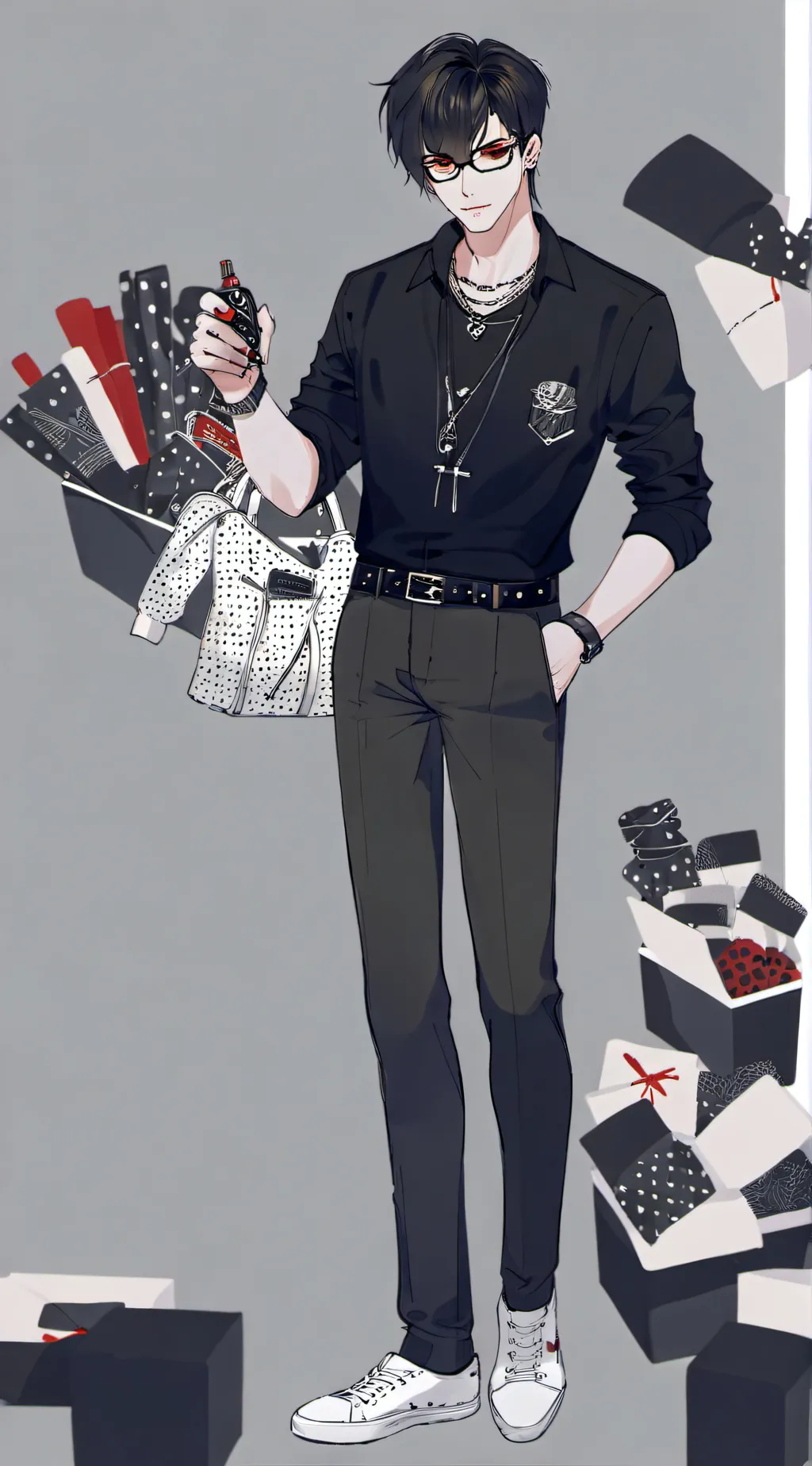 ai character: ~ Ezra ~ background