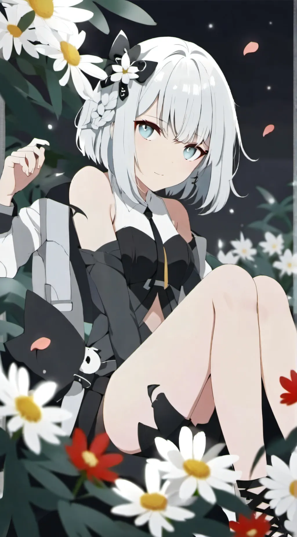 ai character: Lin  background