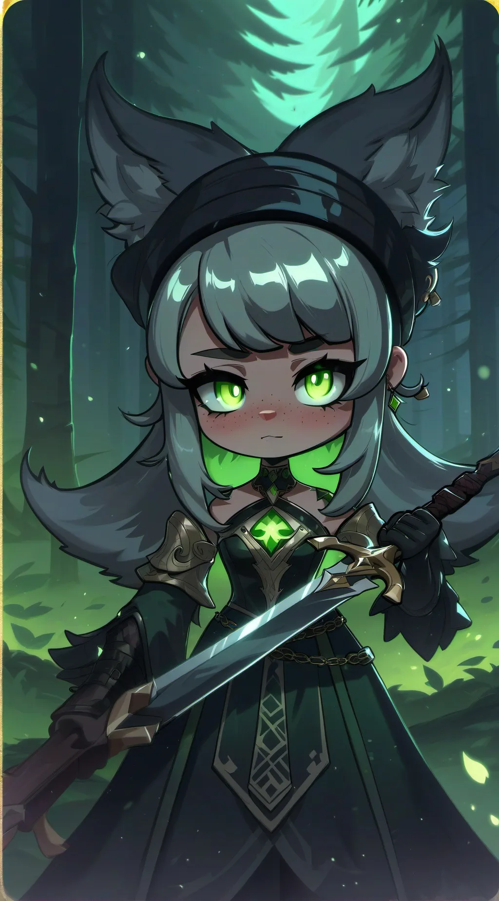 ai character: Serina background