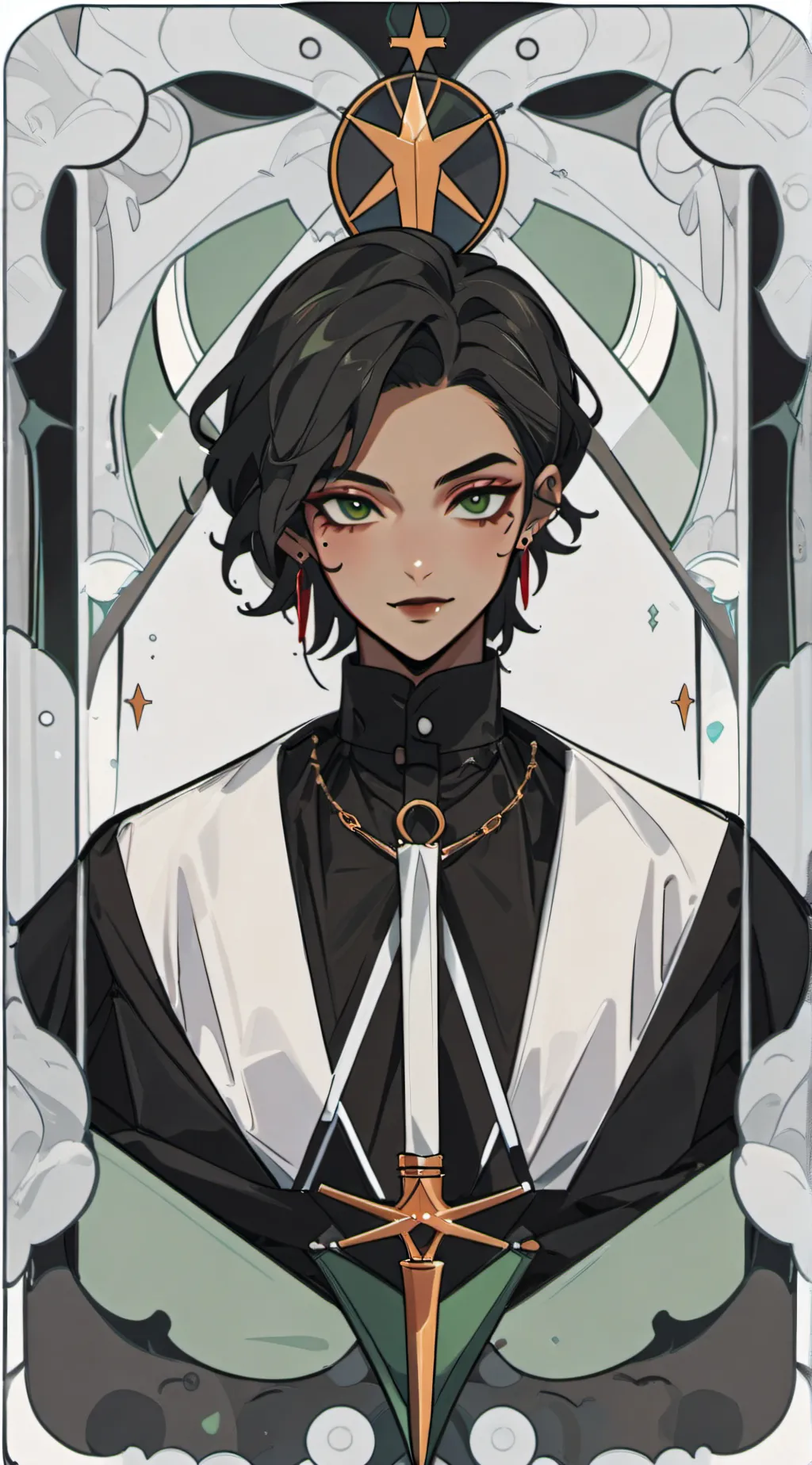 ai character: Aaron background