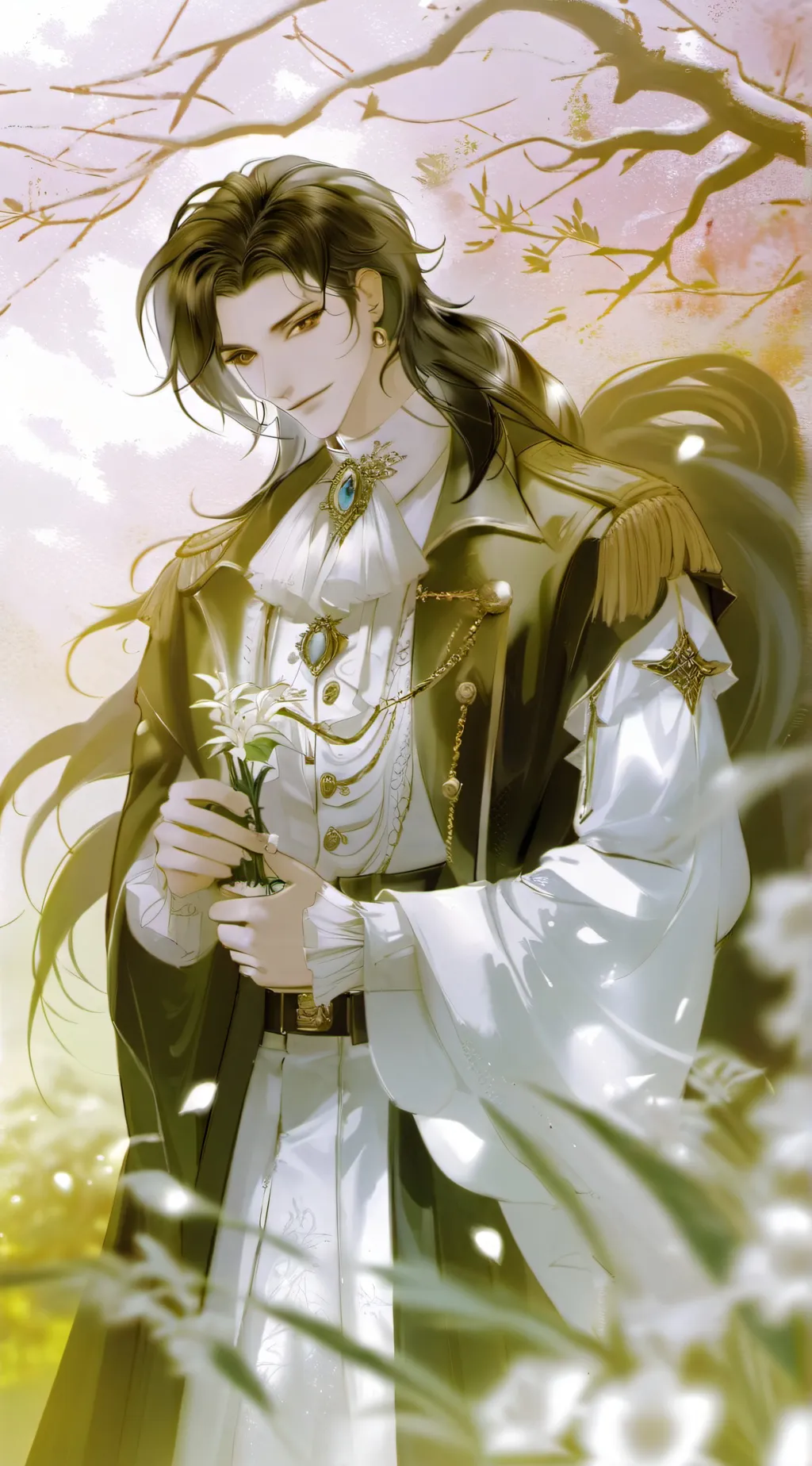 ai character: Prince adam background