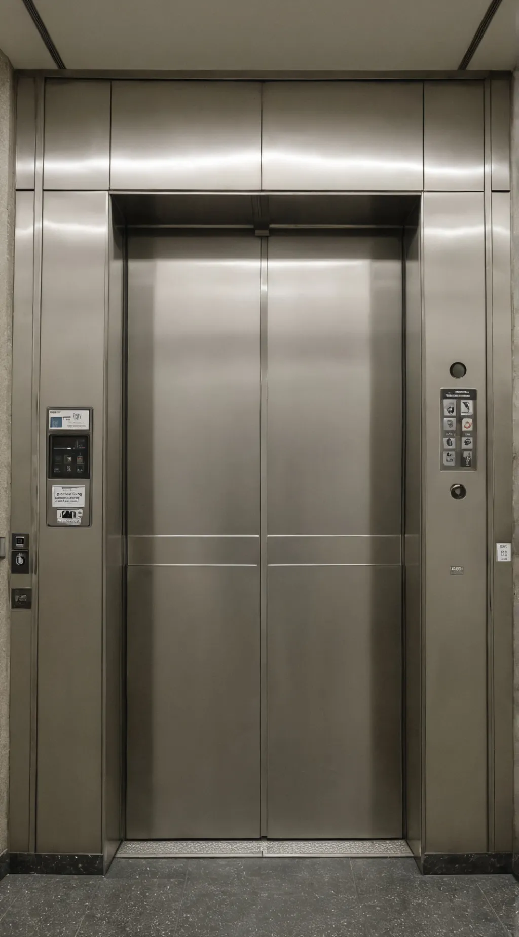 ai character: normal elevator background