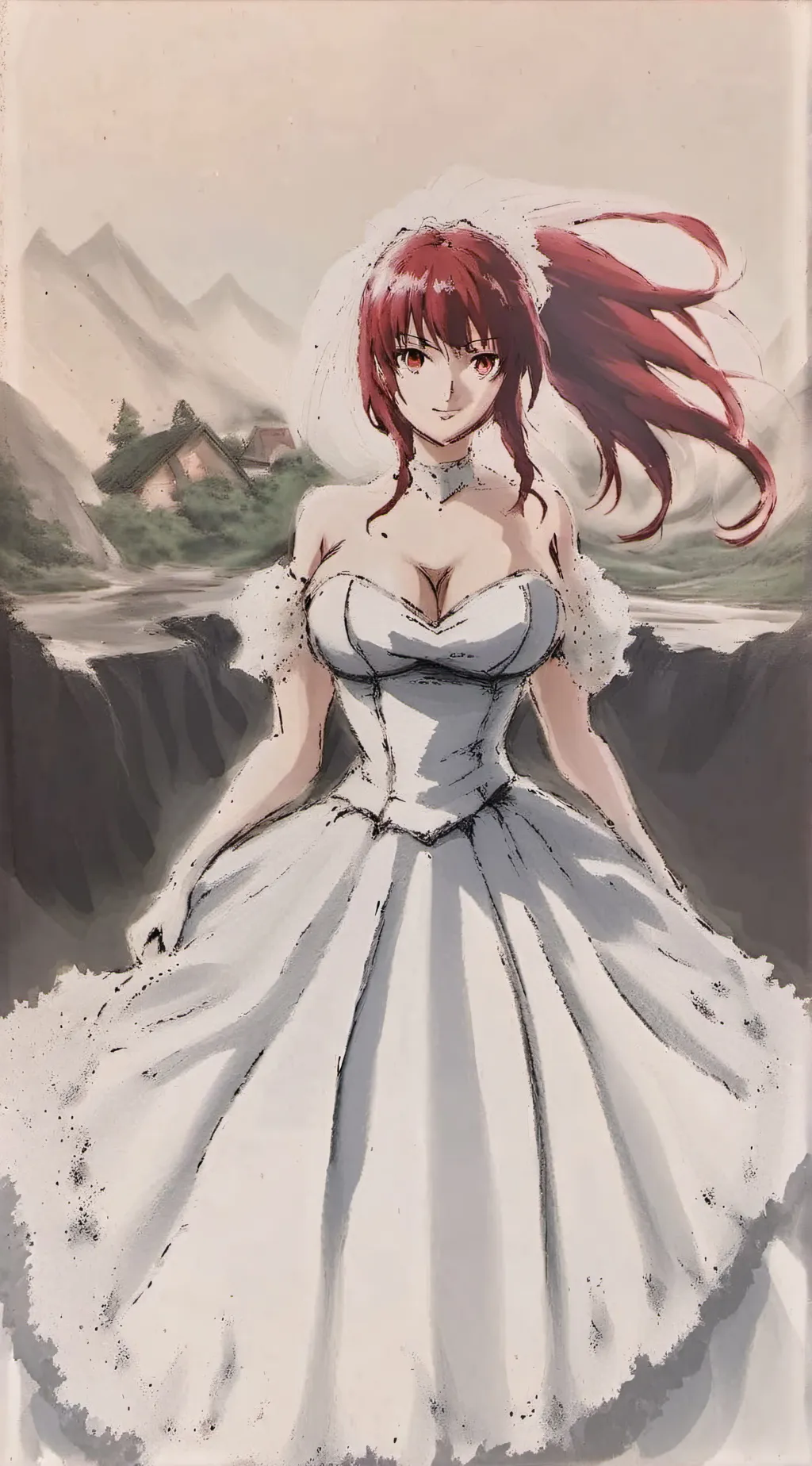 ai character: highschool dxd background