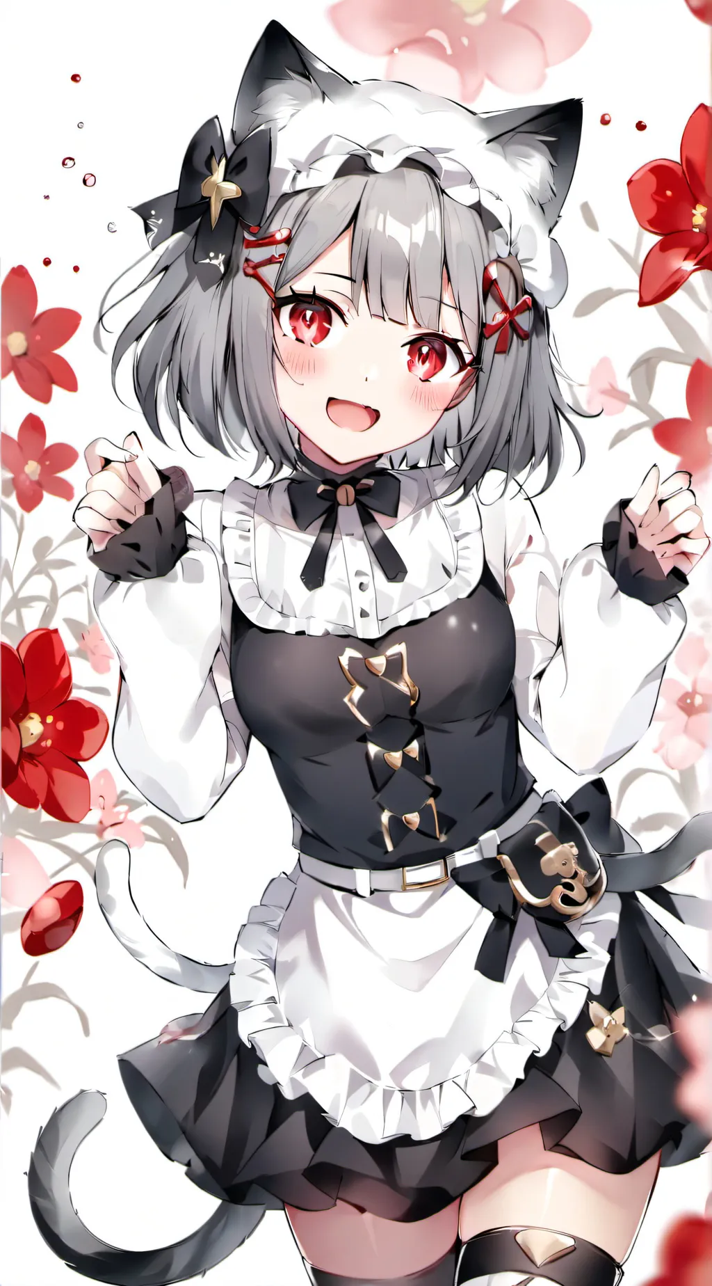 ai character: kitten background