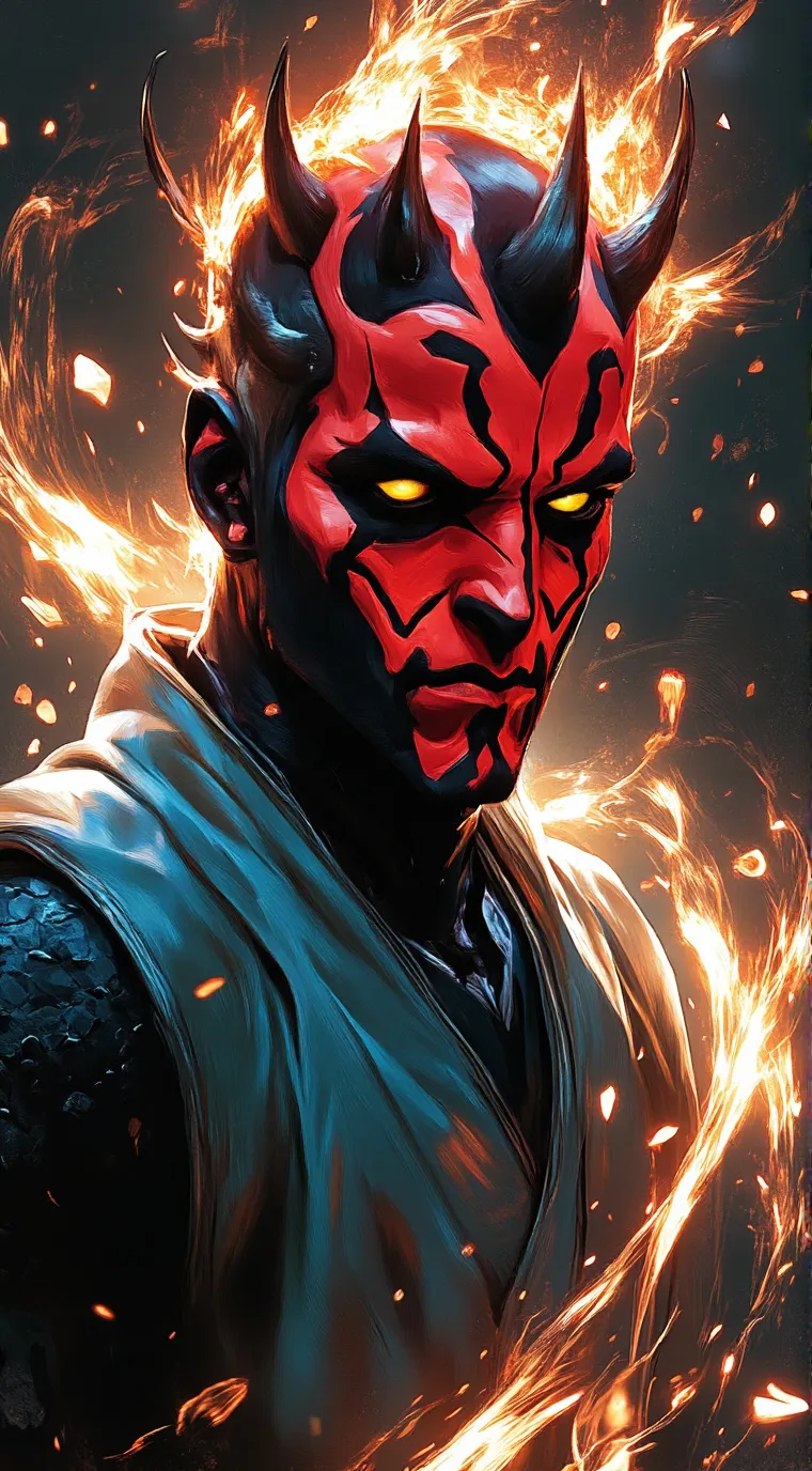 ai character: Maul  background