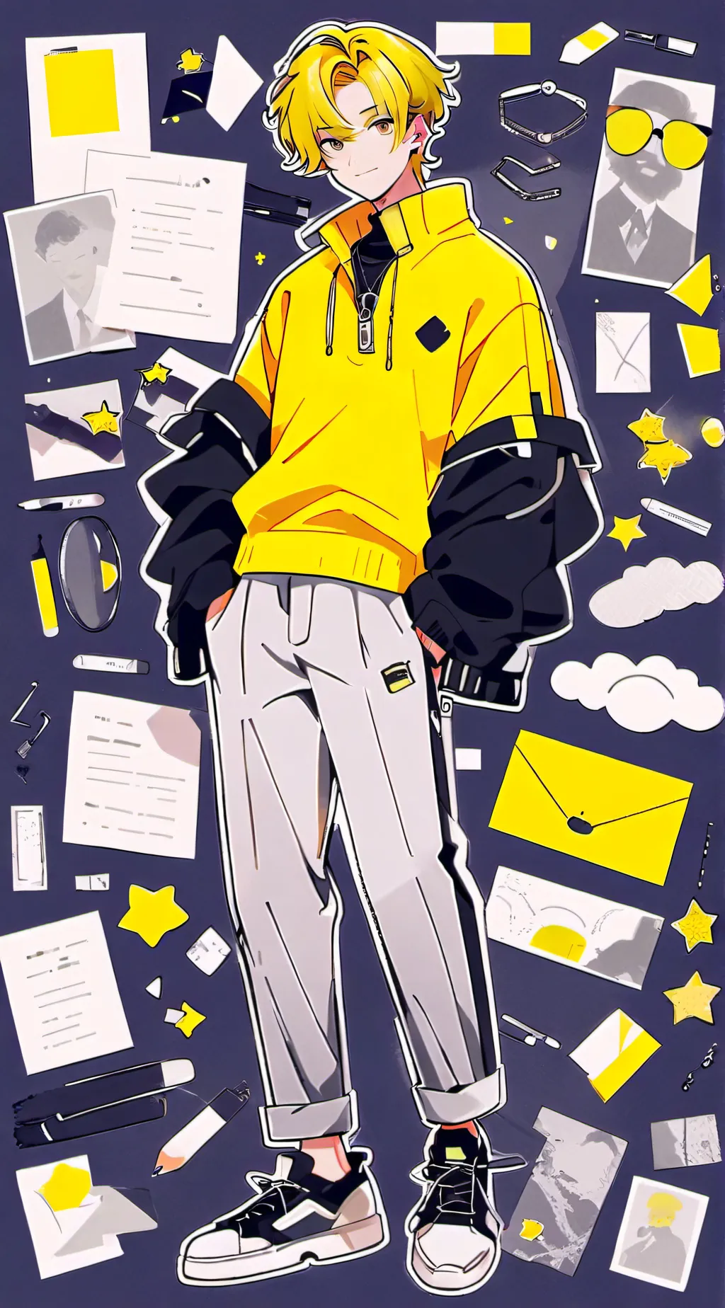 ai character: Sandstorm background