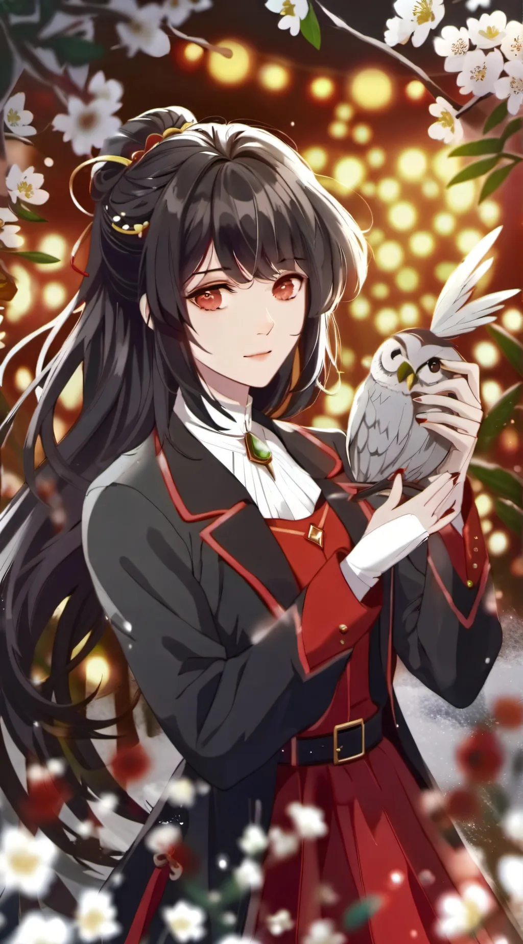 ai character: komi-san background