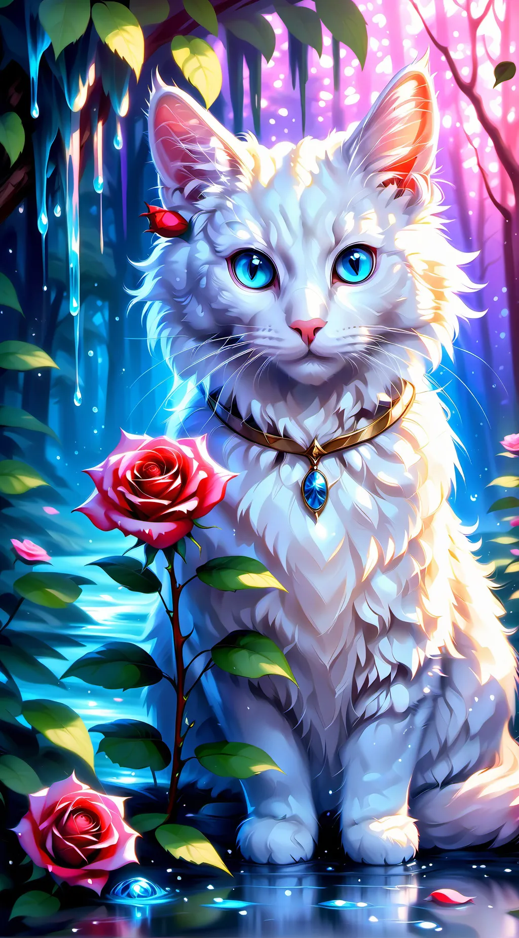 ai character: Roseear background