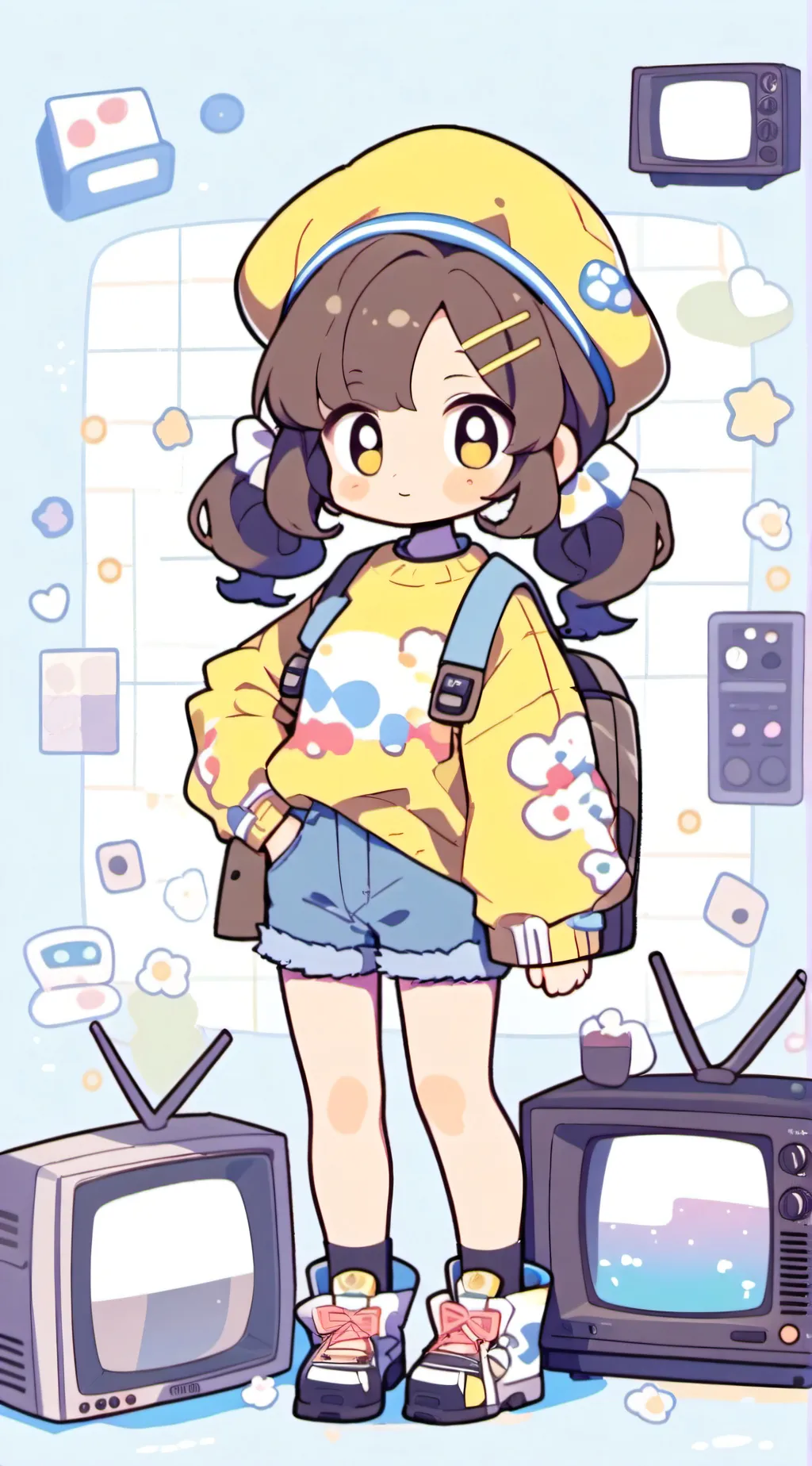 ai character: Amanda tr 2 background