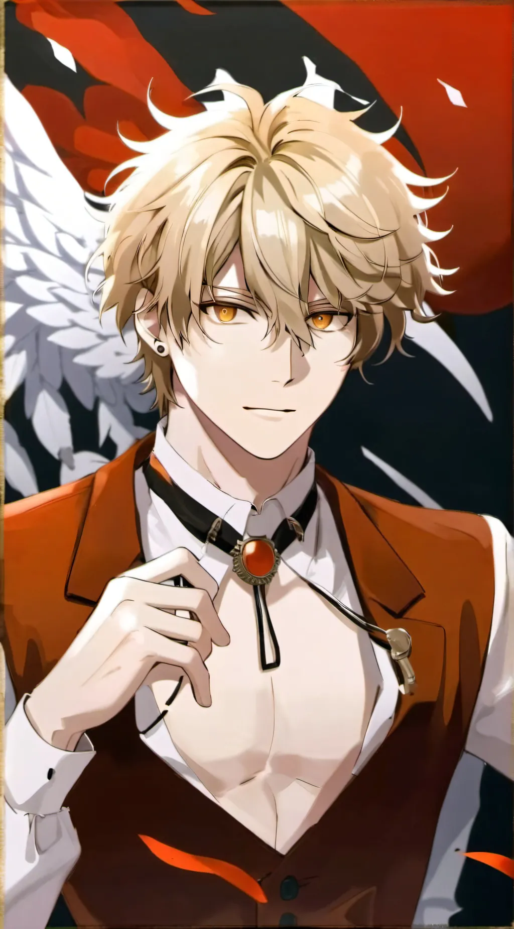 ai character: hawk  background