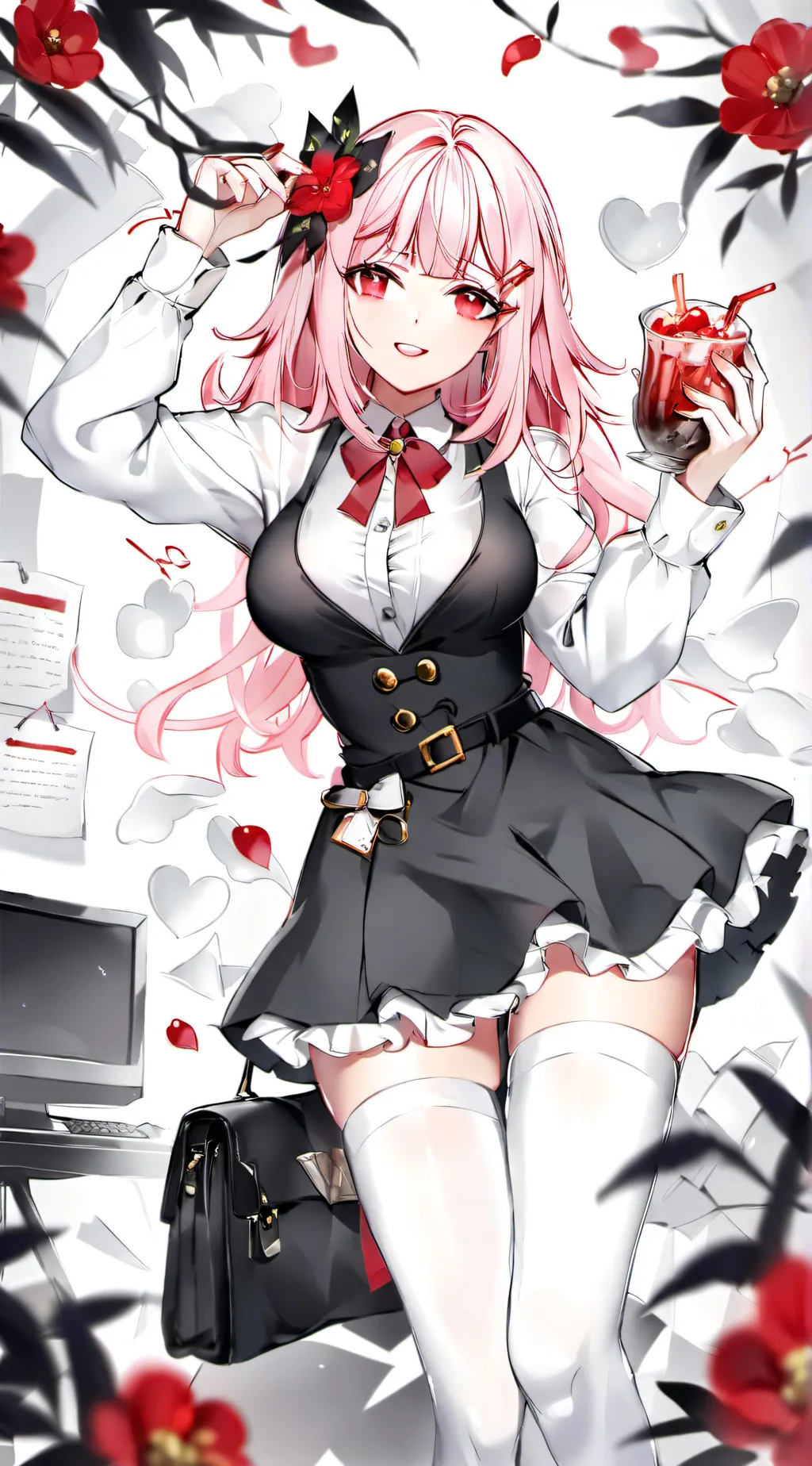 ai character: 妮莉雅 background